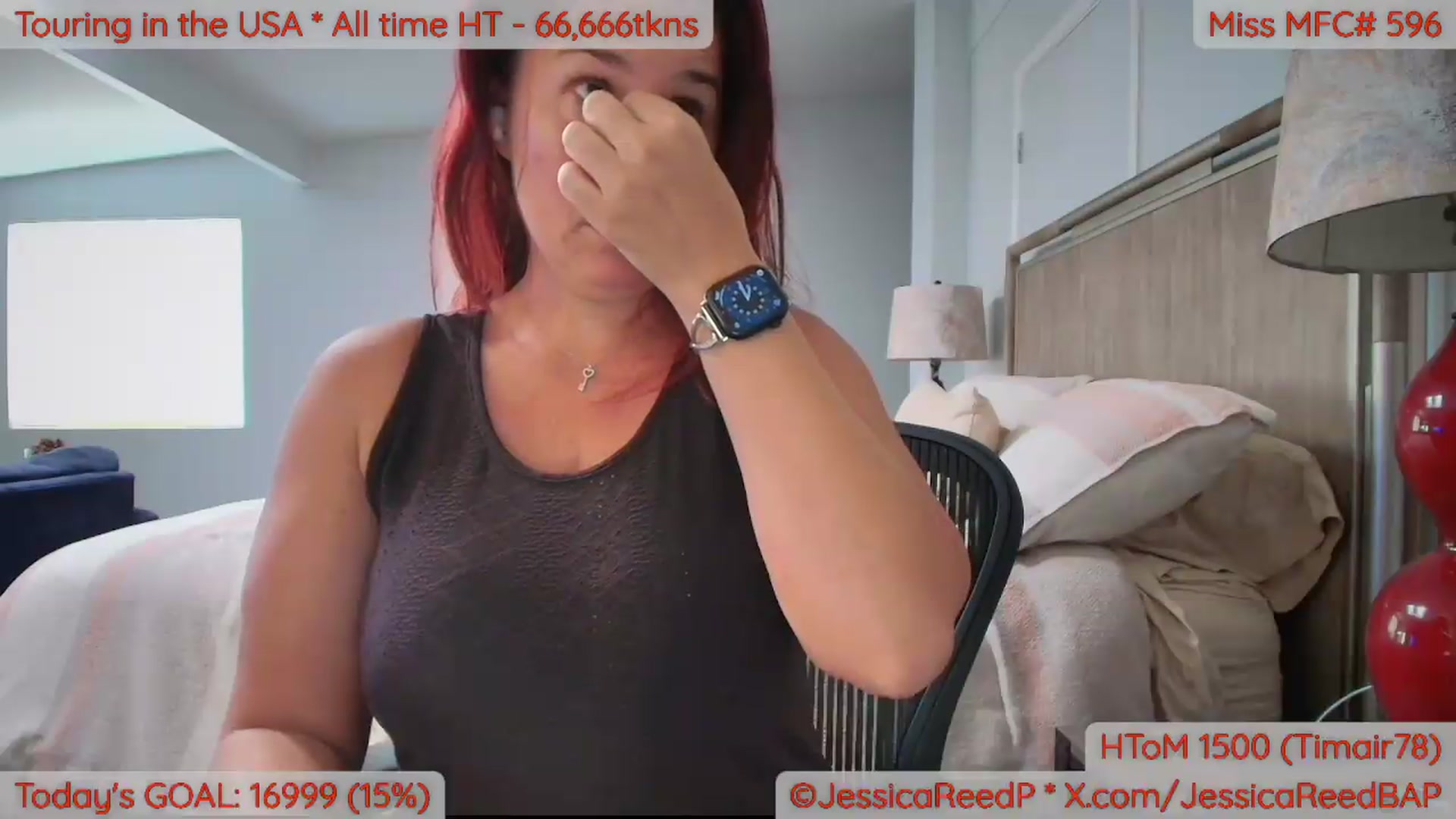 Gallery image thumbnail from JessicaReedP's myfreecams stream on, 06/04/2026, 23:30 image 17 of 20