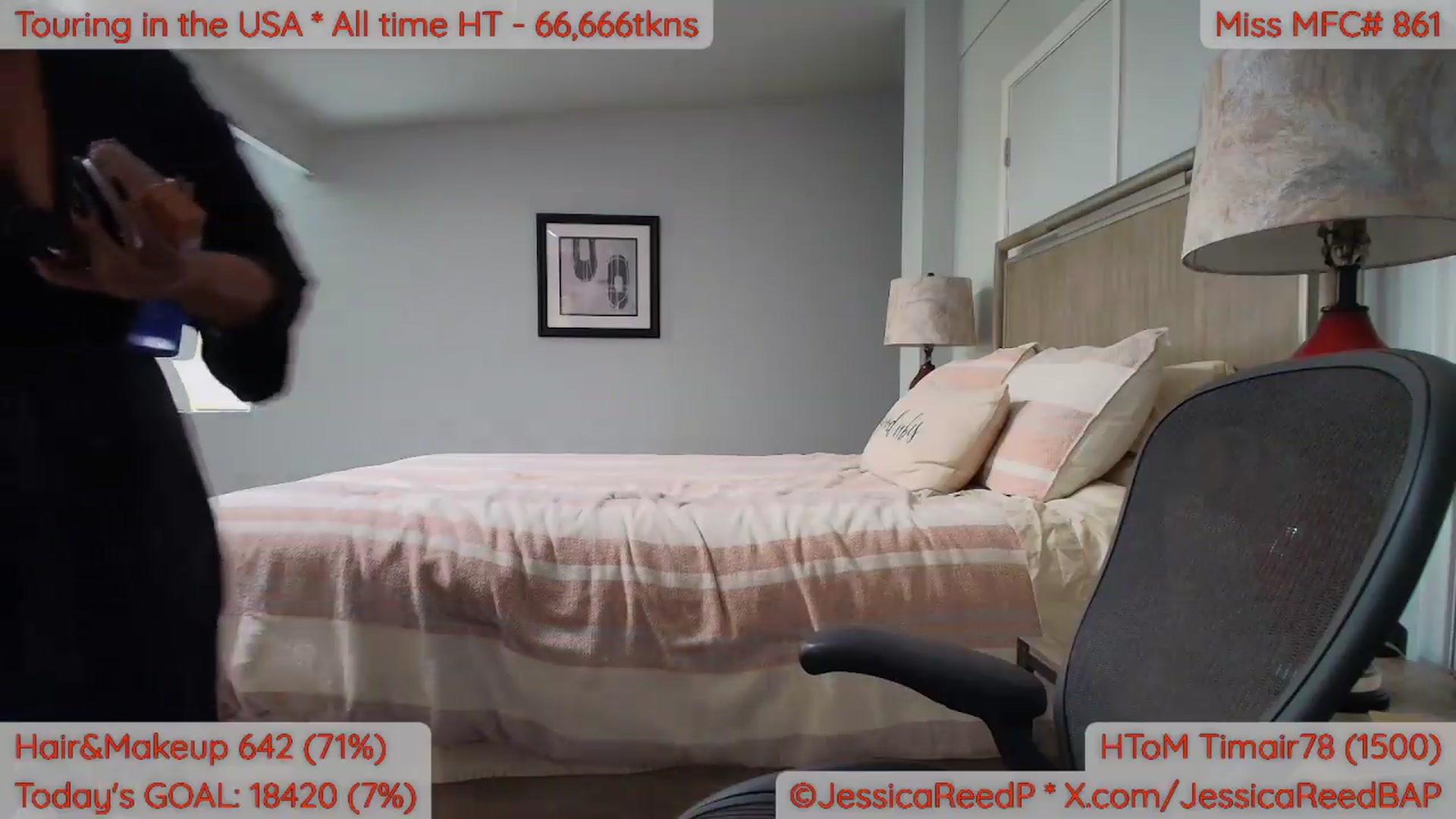 Gallery image thumbnail from JessicaReedP's myfreecams stream on, 06/08/2026, 23:38 image 17 of 20