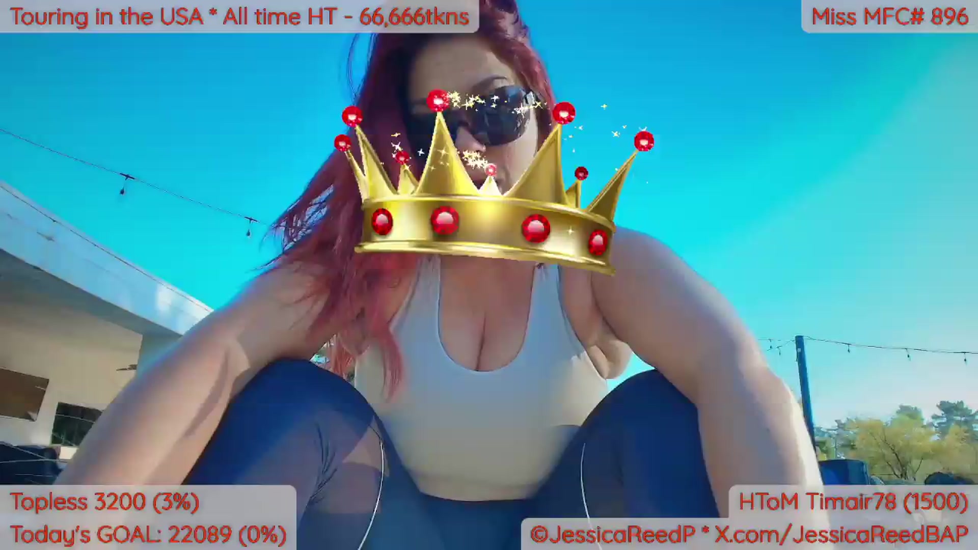 Gallery image thumbnail from JessicaReedP's myfreecams stream on, 06/10/2026, 14:36 image 8 of 20