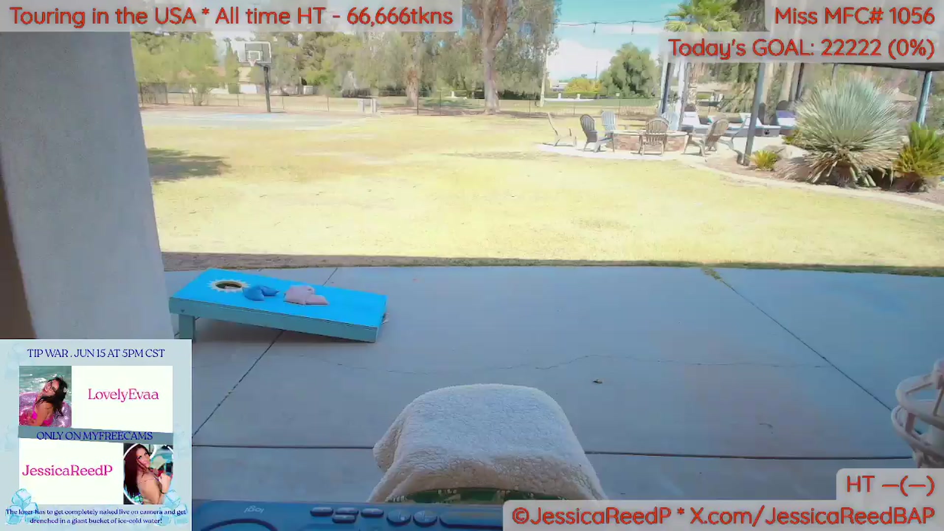 Gallery image thumbnail from JessicaReedP's myfreecams stream on, 06/15/2026, 22:57 image 5 of 20