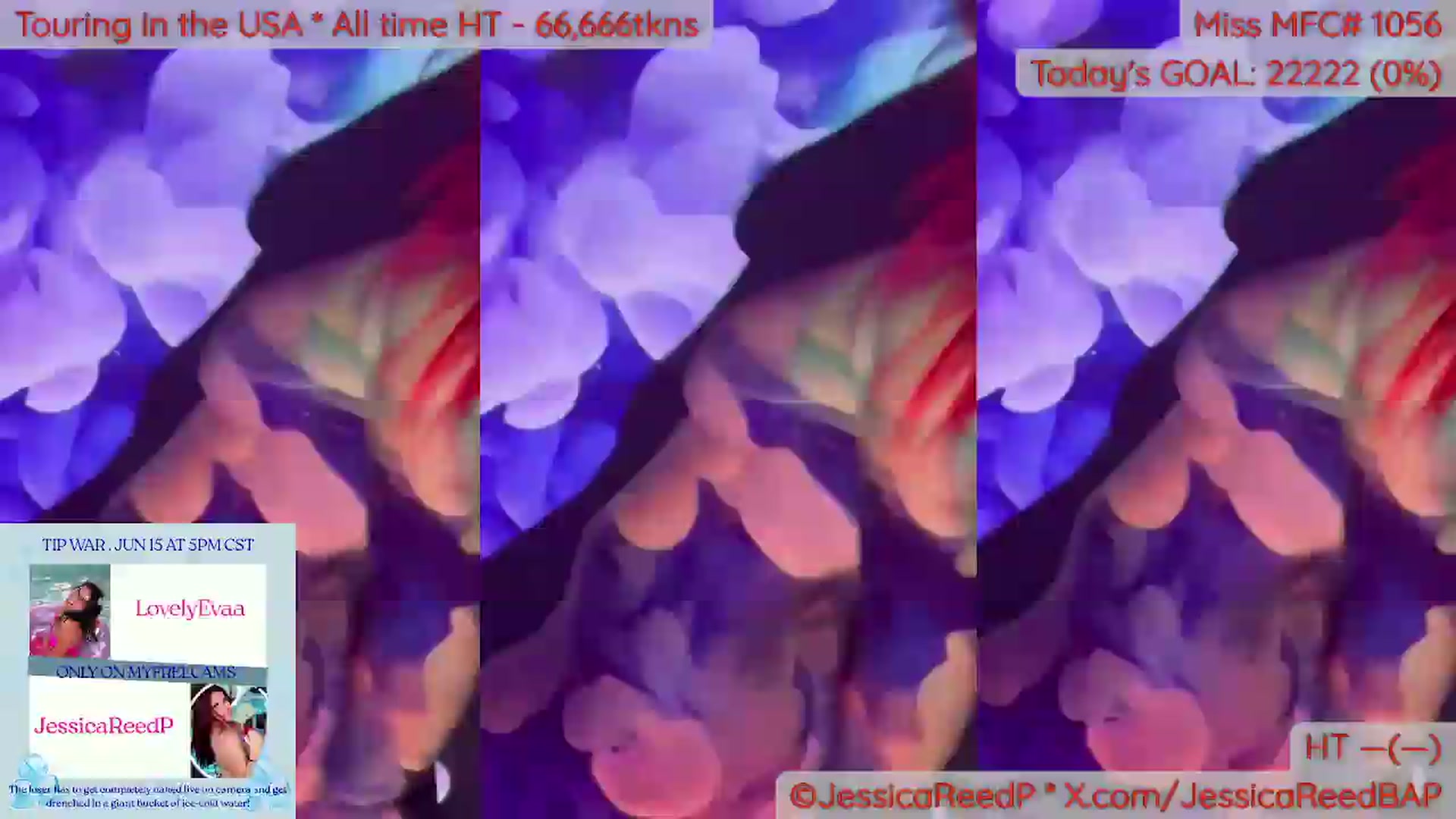 Gallery image thumbnail from JessicaReedP's myfreecams stream on, 06/15/2026, 22:57 image 2 of 20