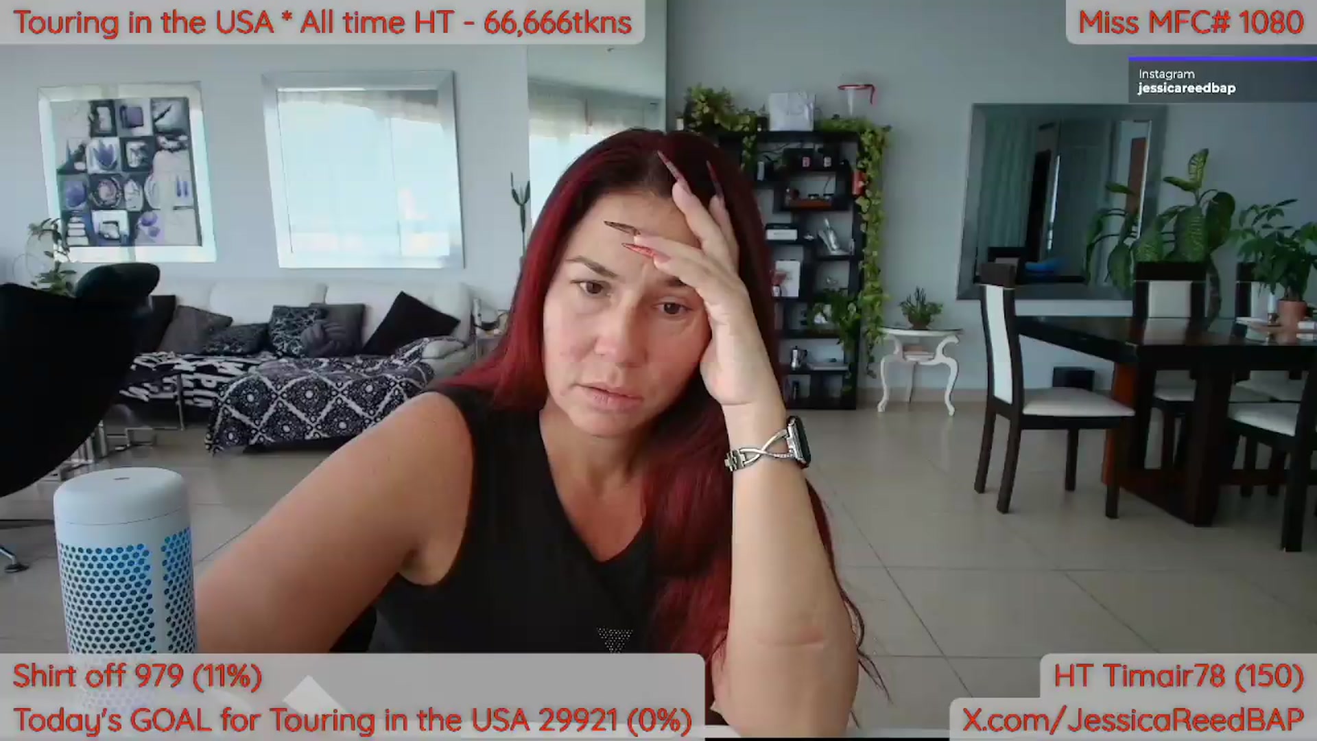 Gallery image thumbnail from JessicaReedP's myfreecams stream on, 06/24/2026, 23:15 image 4 of 20