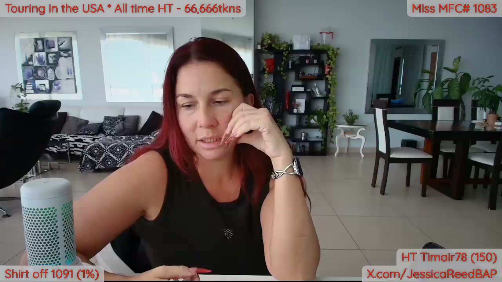Gallery image thumbnail from JessicaReedP's myfreecams stream on, 06/24/2026, 23:15 image 1 of 20