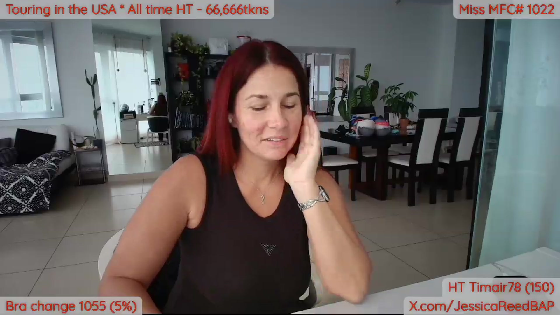 Gallery image thumbnail from JessicaReedP's myfreecams stream on, 06/26/2026, 22:34 image 9 of 20