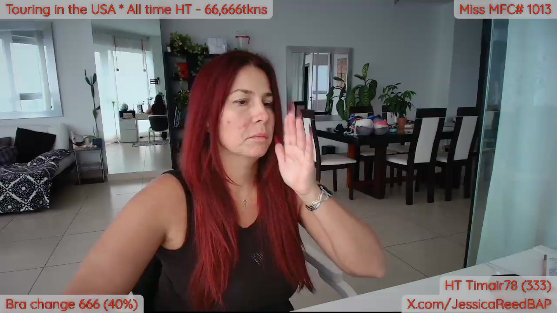 Gallery image thumbnail from JessicaReedP's myfreecams stream on, 06/26/2026, 22:34 image 12 of 20