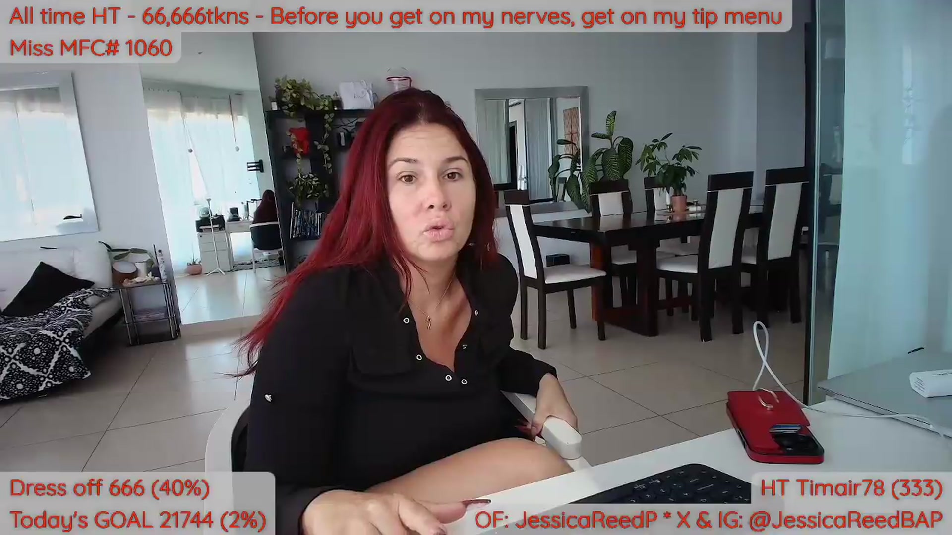 Gallery image thumbnail from JessicaReedP's myfreecams stream on, 06/30/2026, 20:50 image 11 of 20