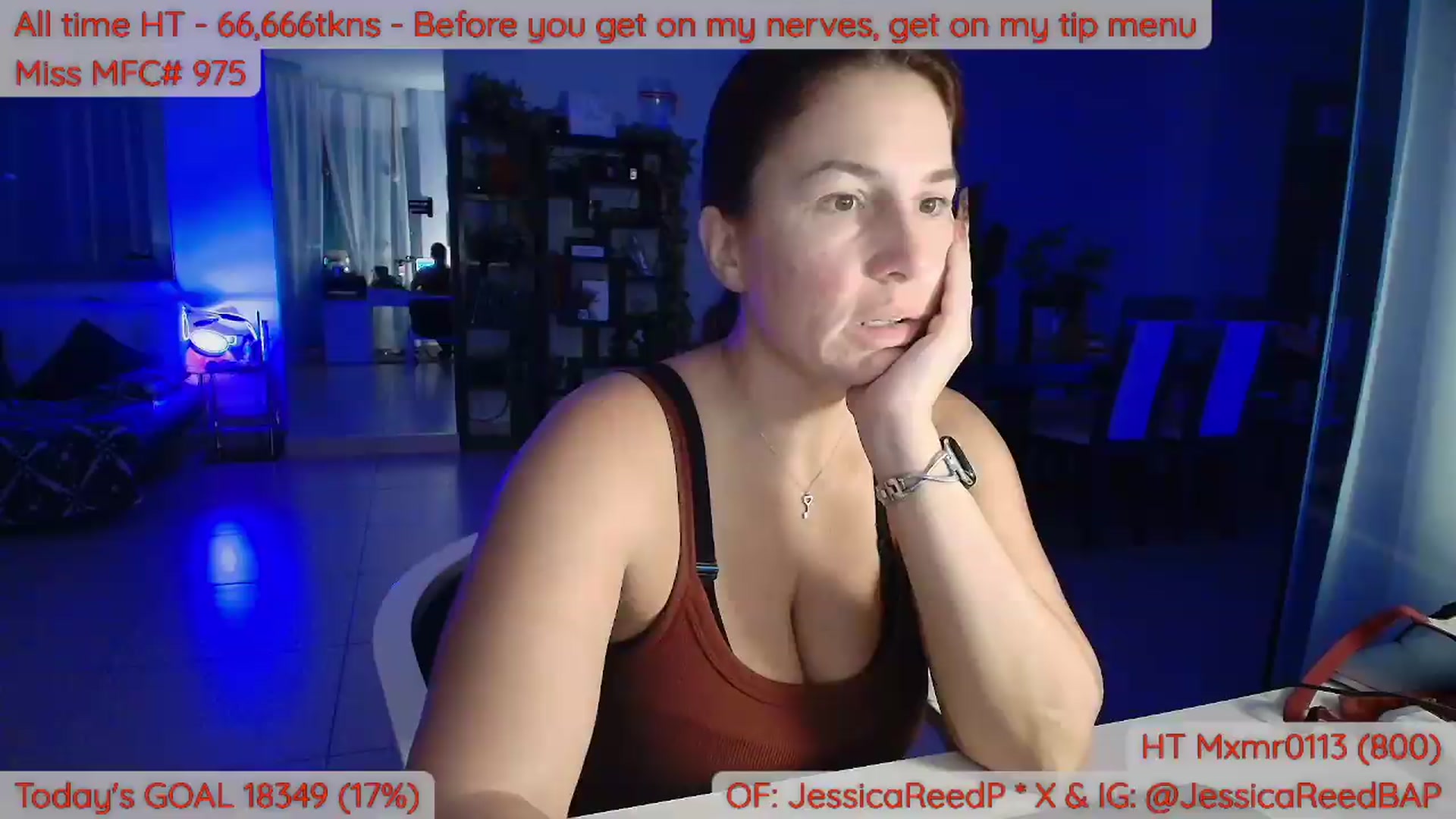 Gallery image thumbnail from JessicaReedP's myfreecams stream on, 07/01/2026, 02:58 image 1 of 20