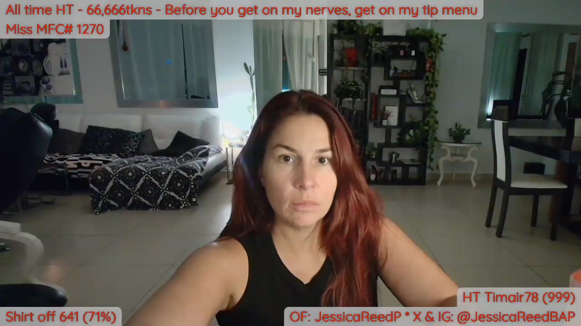 Gallery image thumbnail from JessicaReedP's myfreecams stream on, 07/07/2026, 01:30 image 9 of 20