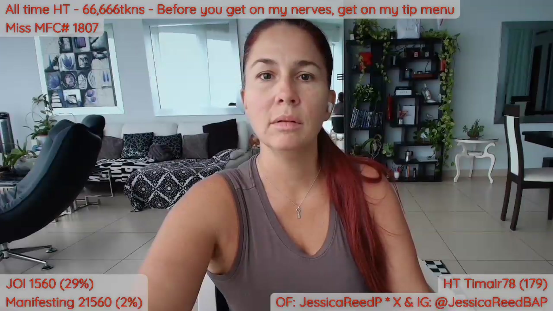 Gallery image thumbnail from JessicaReedP's myfreecams stream on, 07/11/2026, 24:18 image 8 of 20