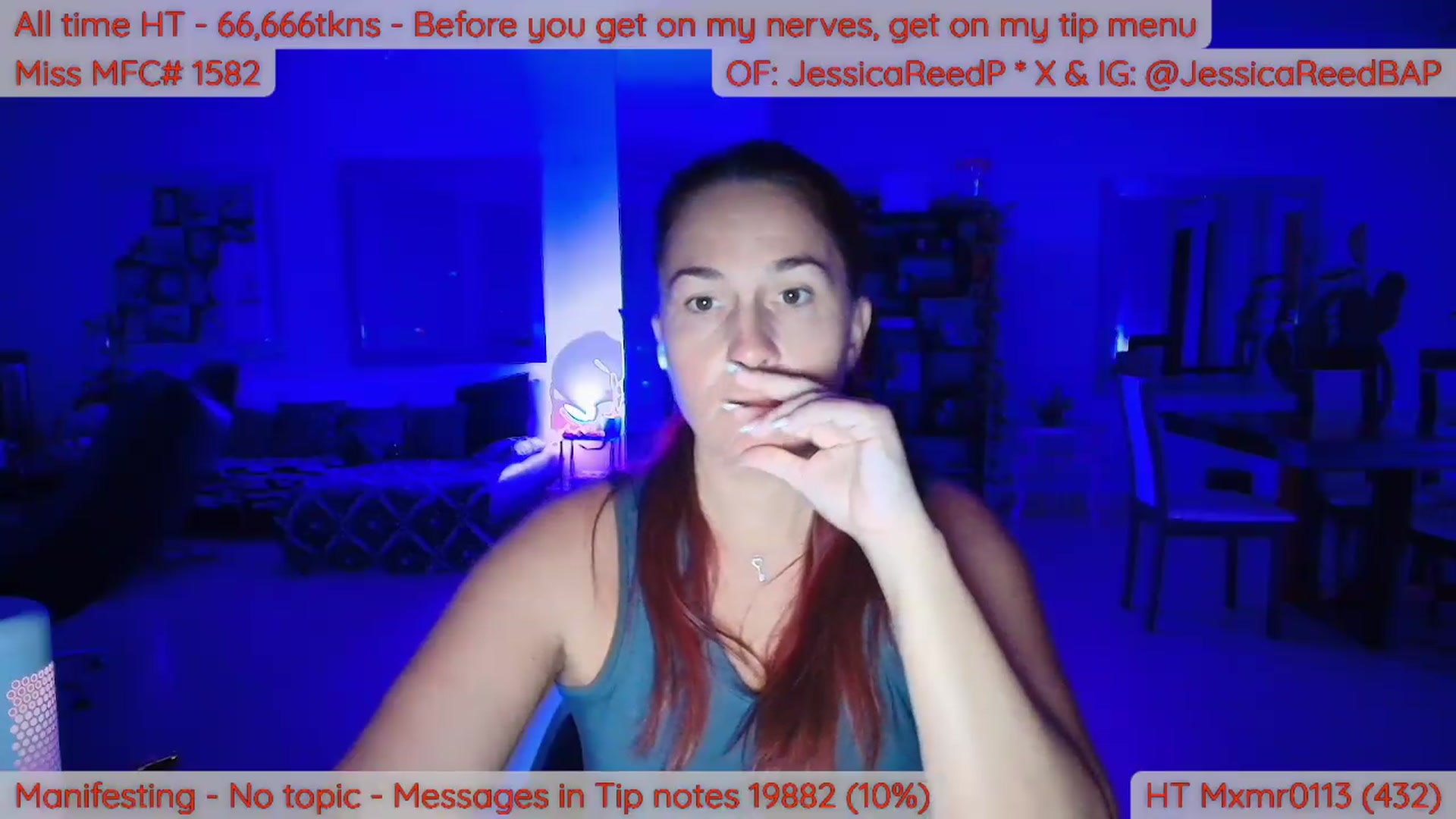 Gallery image thumbnail from JessicaReedP's myfreecams stream on, 07/11/2026, 24:18 image 20 of 20