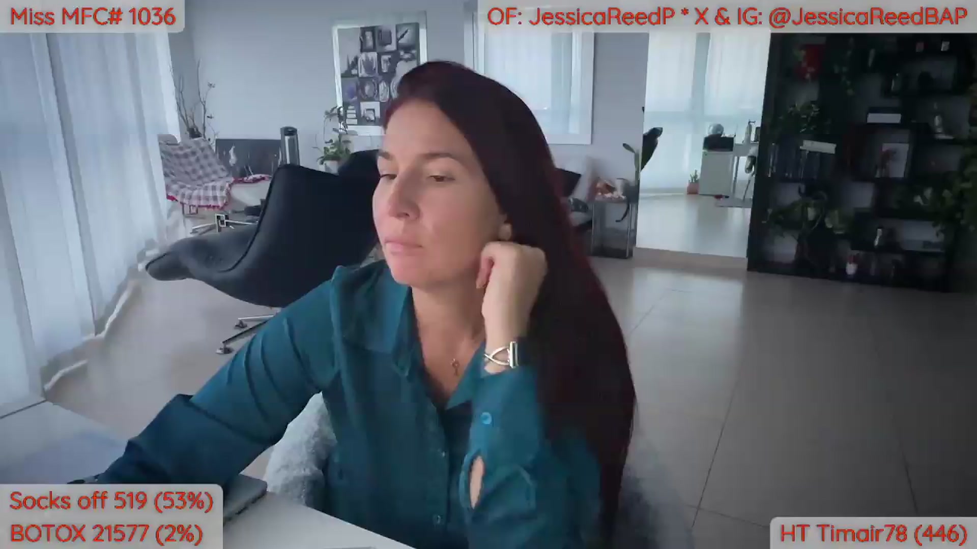 Gallery image thumbnail from JessicaReedP's myfreecams stream on, 07/29/2026, 24:00 image 6 of 20