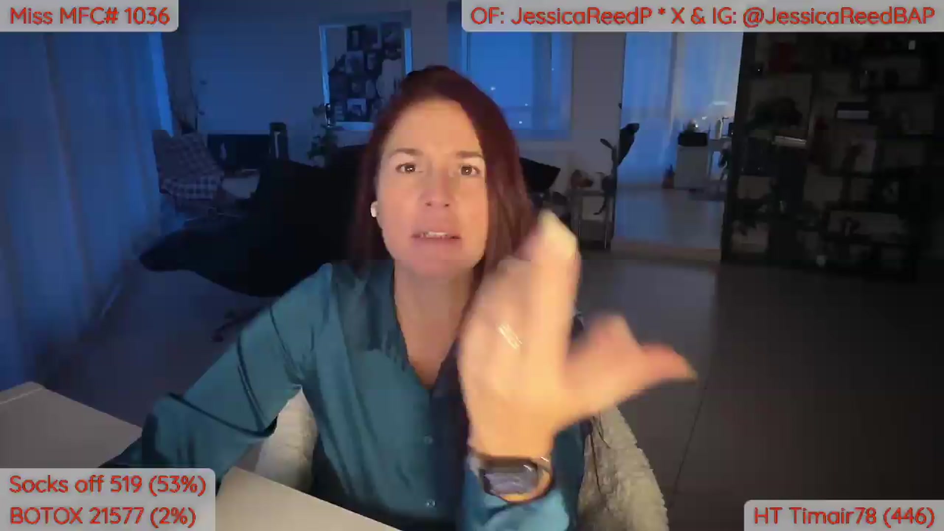 Gallery image thumbnail from JessicaReedP's myfreecams stream on, 07/29/2026, 24:00 image 17 of 20