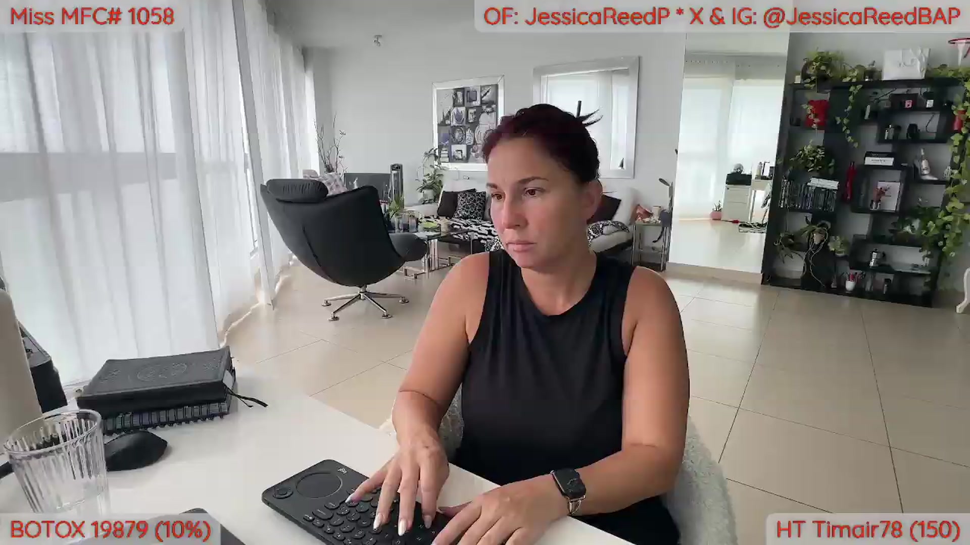 Gallery image thumbnail from JessicaReedP's myfreecams stream on, 07/30/2026, 18:54 image 9 of 20