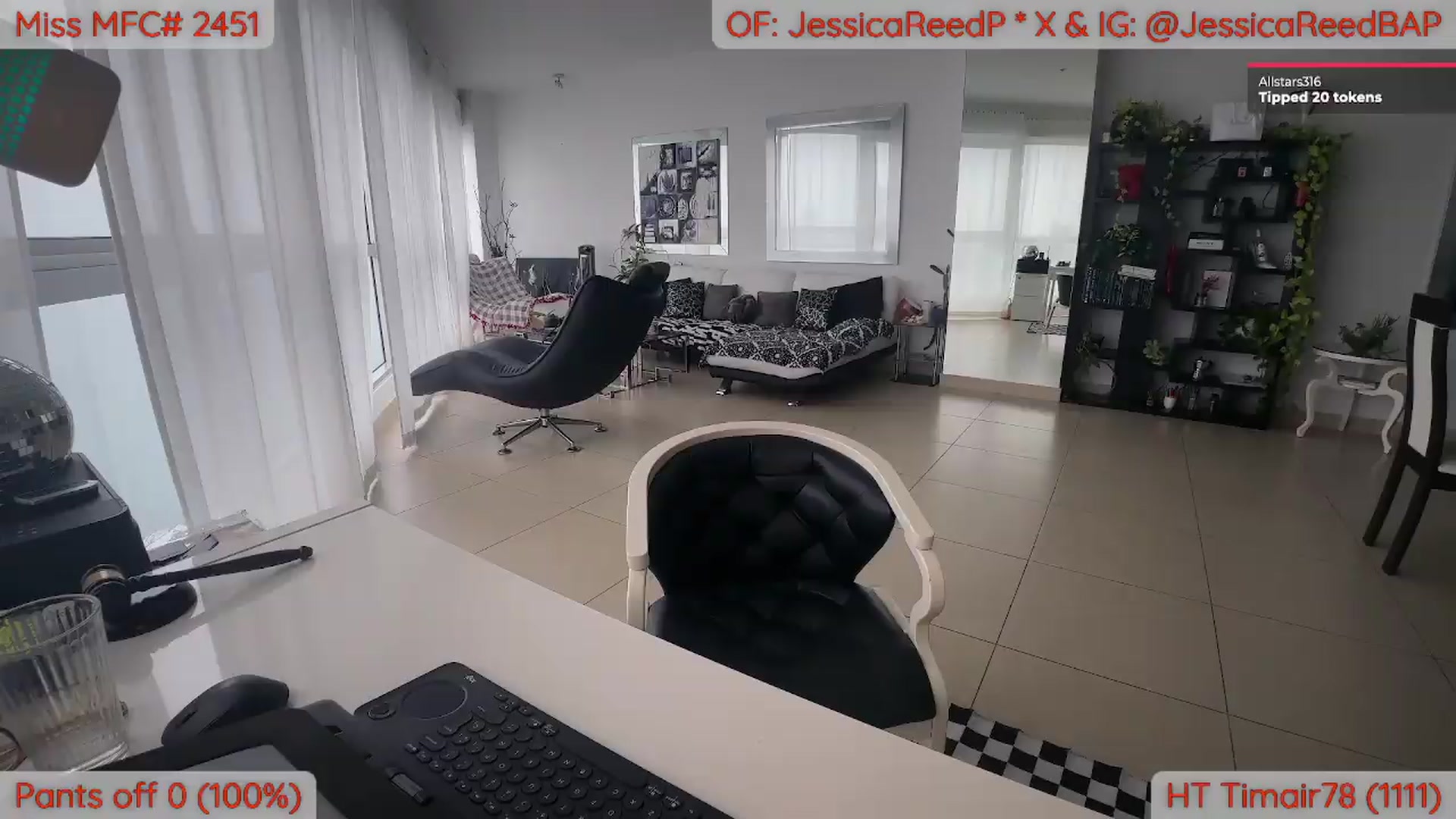 Gallery image thumbnail from JessicaReedP's myfreecams stream on, 08/03/2026, 23:20 image 9 of 20