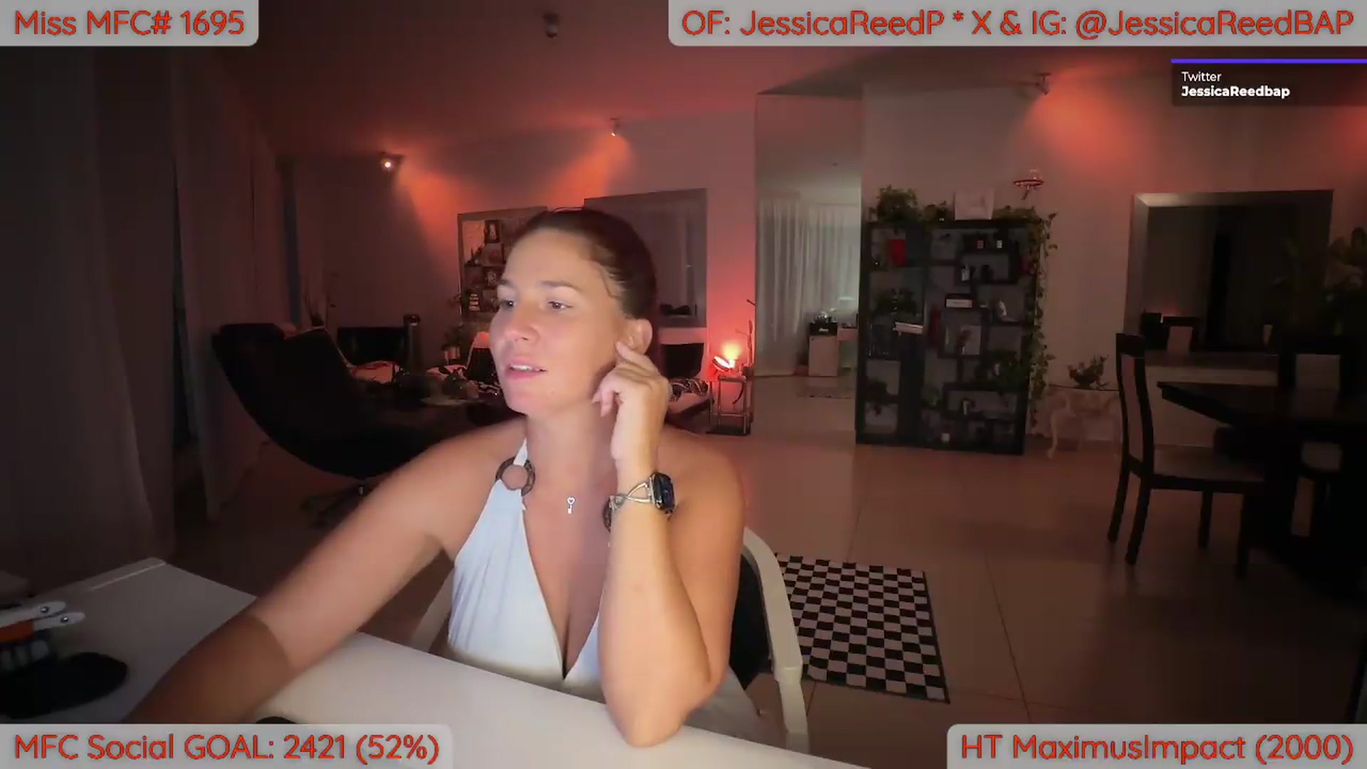 Gallery image thumbnail from JessicaReedP's myfreecams stream on, 08/13/2026, 01:02 image 20 of 20