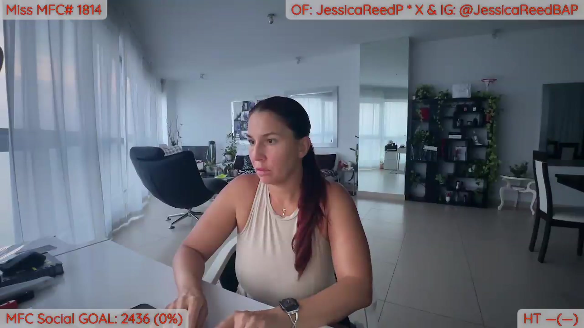 Gallery image thumbnail from JessicaReedP's myfreecams stream on, 08/13/2026, 23:56 image 4 of 20