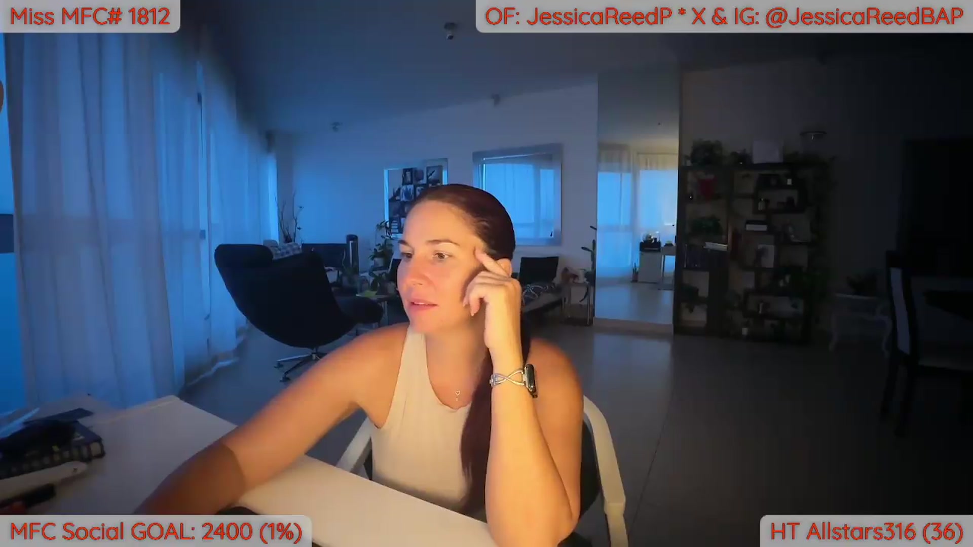 Gallery image thumbnail from JessicaReedP's myfreecams stream on, 08/13/2026, 23:56 image 10 of 20