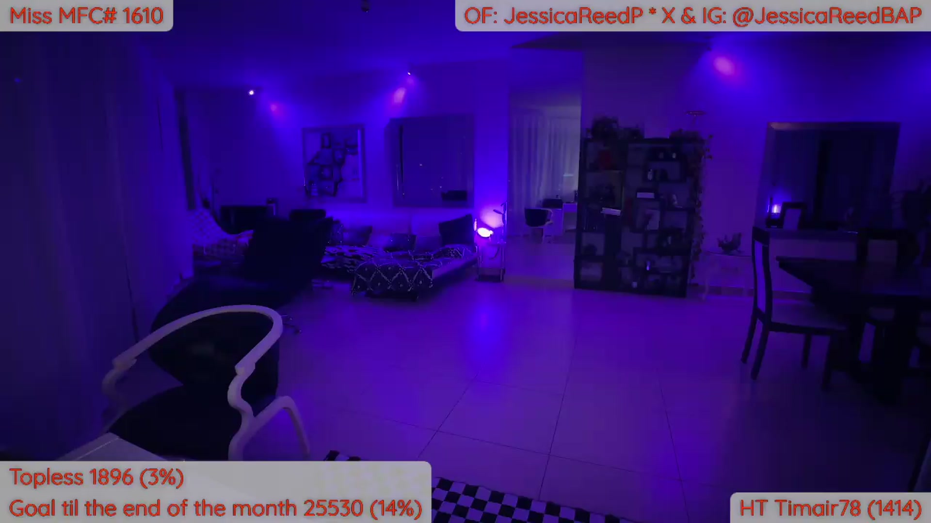 Gallery image thumbnail from JessicaReedP's myfreecams stream on, 08/30/2026, 03:06 image 2 of 20