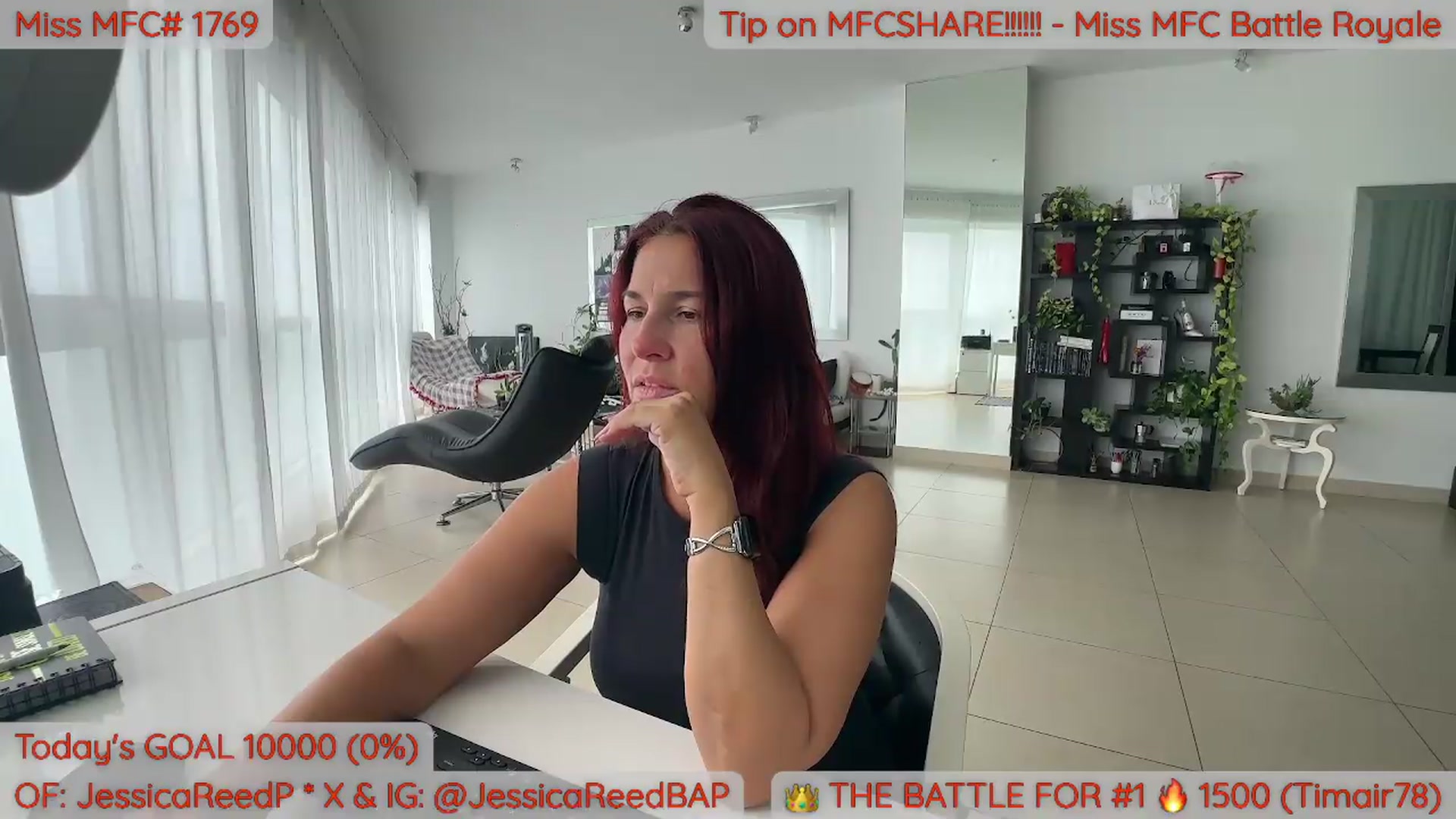 Gallery image thumbnail from JessicaReedP's myfreecams stream on, 09/07/2026, 16:31 image 7 of 20