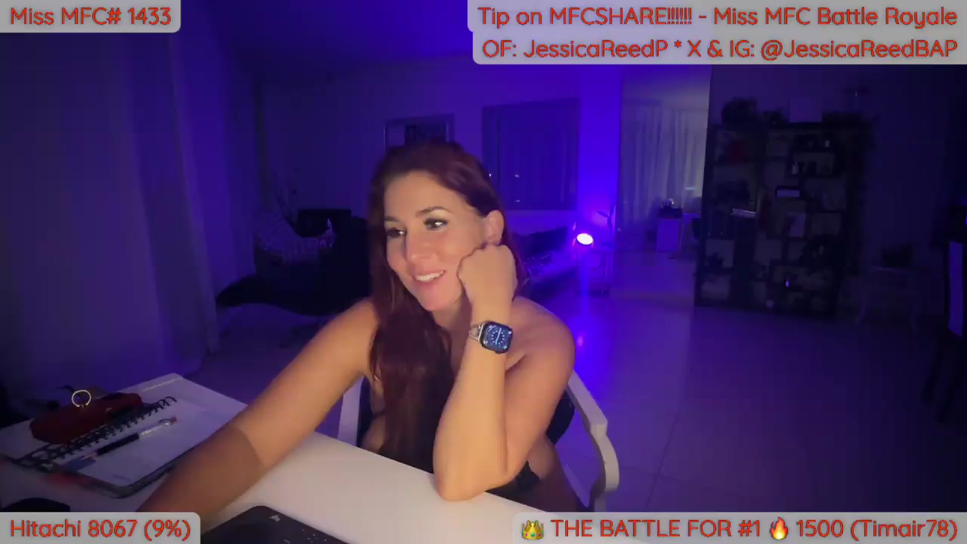 Gallery image thumbnail from JessicaReedP's myfreecams stream on, 09/10/2026, 02:43 image 14 of 20