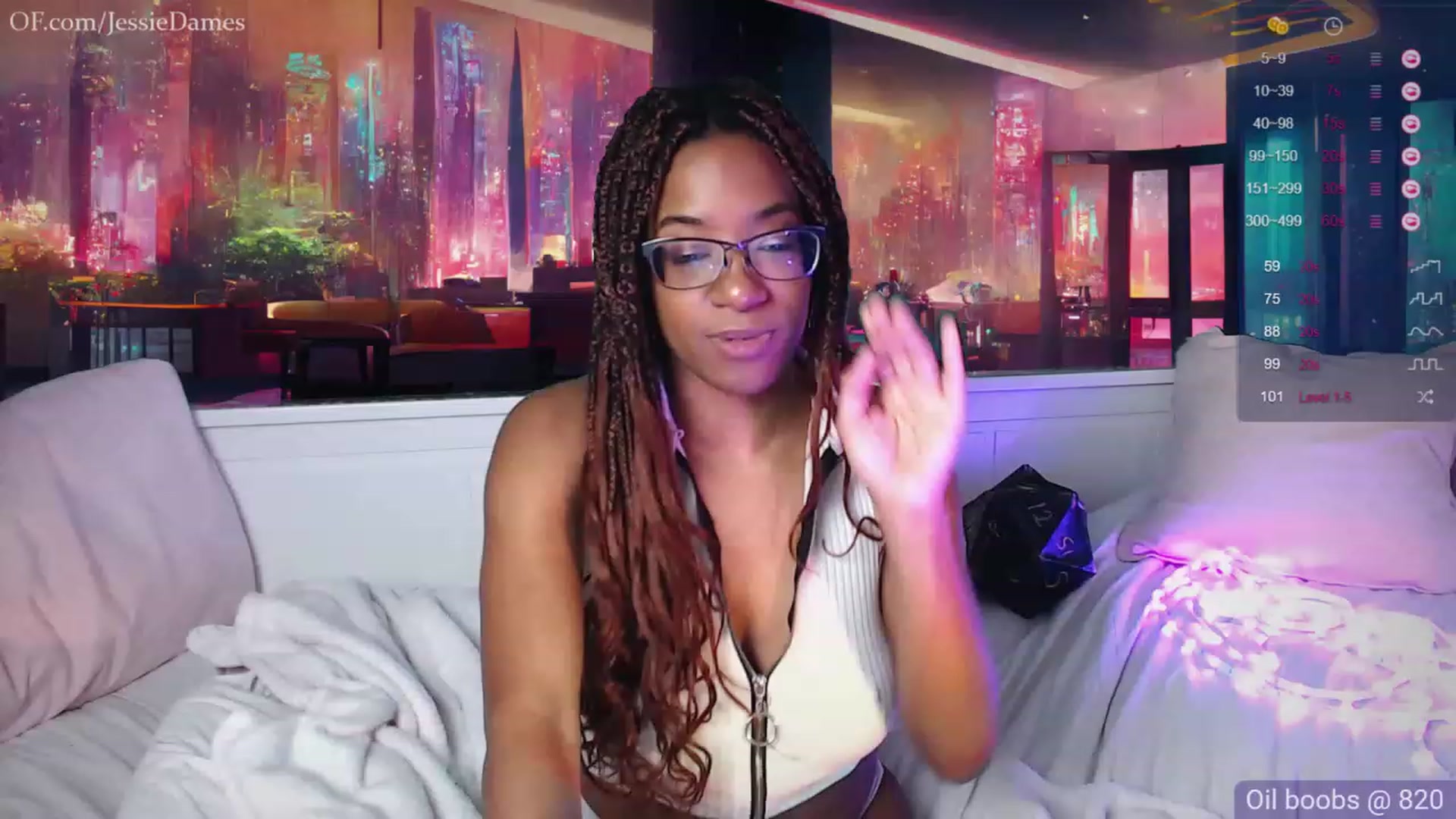 Gallery image thumbnail from JessieDames's myfreecams stream on, 02/28/2023, 22:23 image 10 of 20