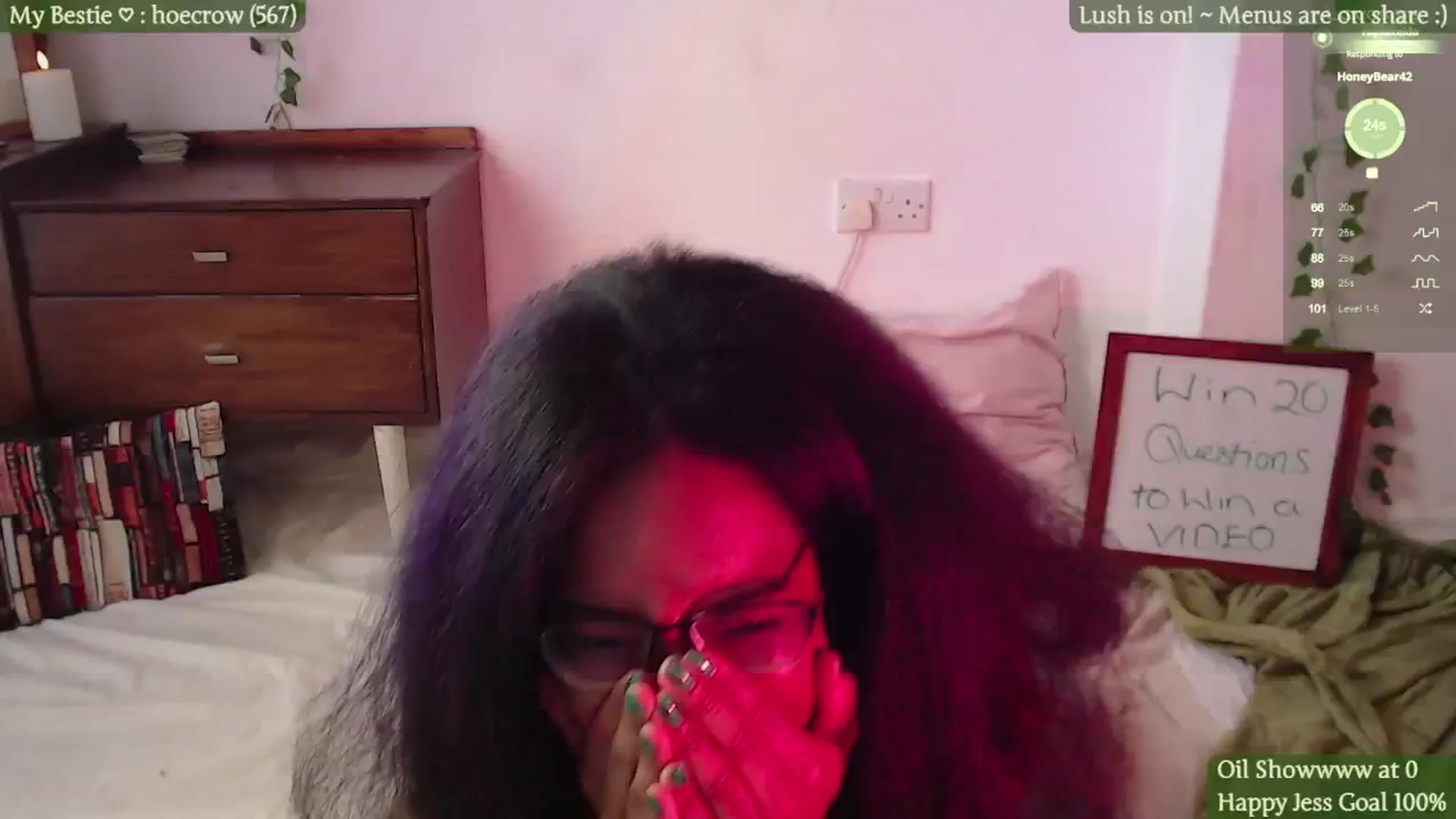 Gallery image thumbnail from JessieDames's myfreecams stream on, 06/10/2024, 19:12 image 18 of 20