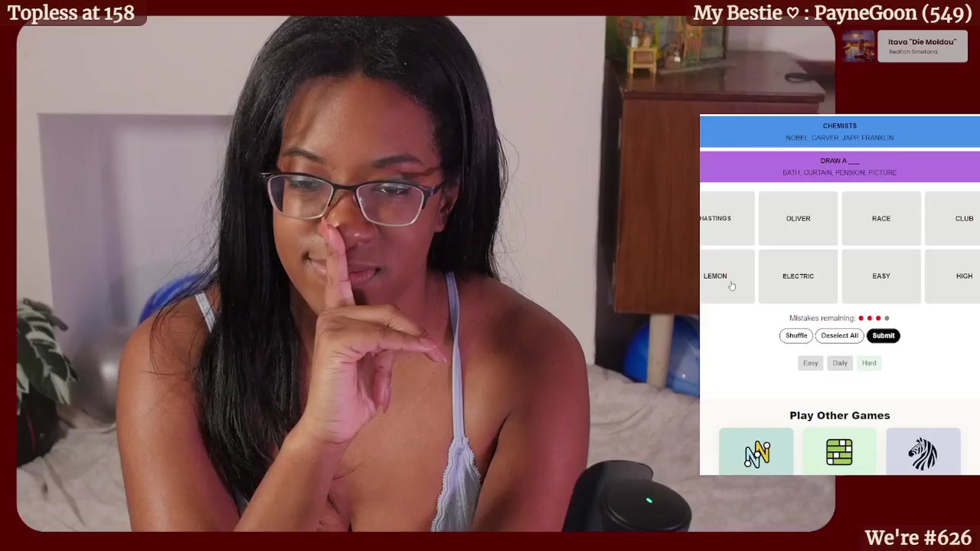 Gallery image thumbnail from JessieDames's myfreecams stream on, 01/01/2025, 20:37 image 14 of 20