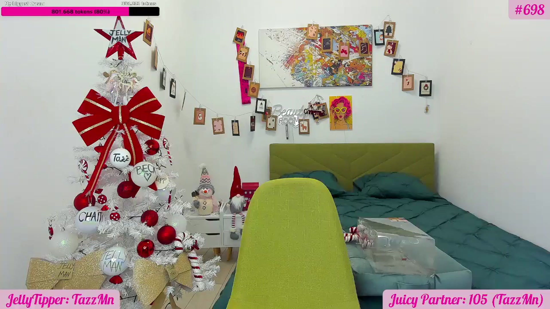 Gallery image thumbnail from JingleJelly's myfreecams stream on, 12/19/2025, 17:01 image 3 of 20