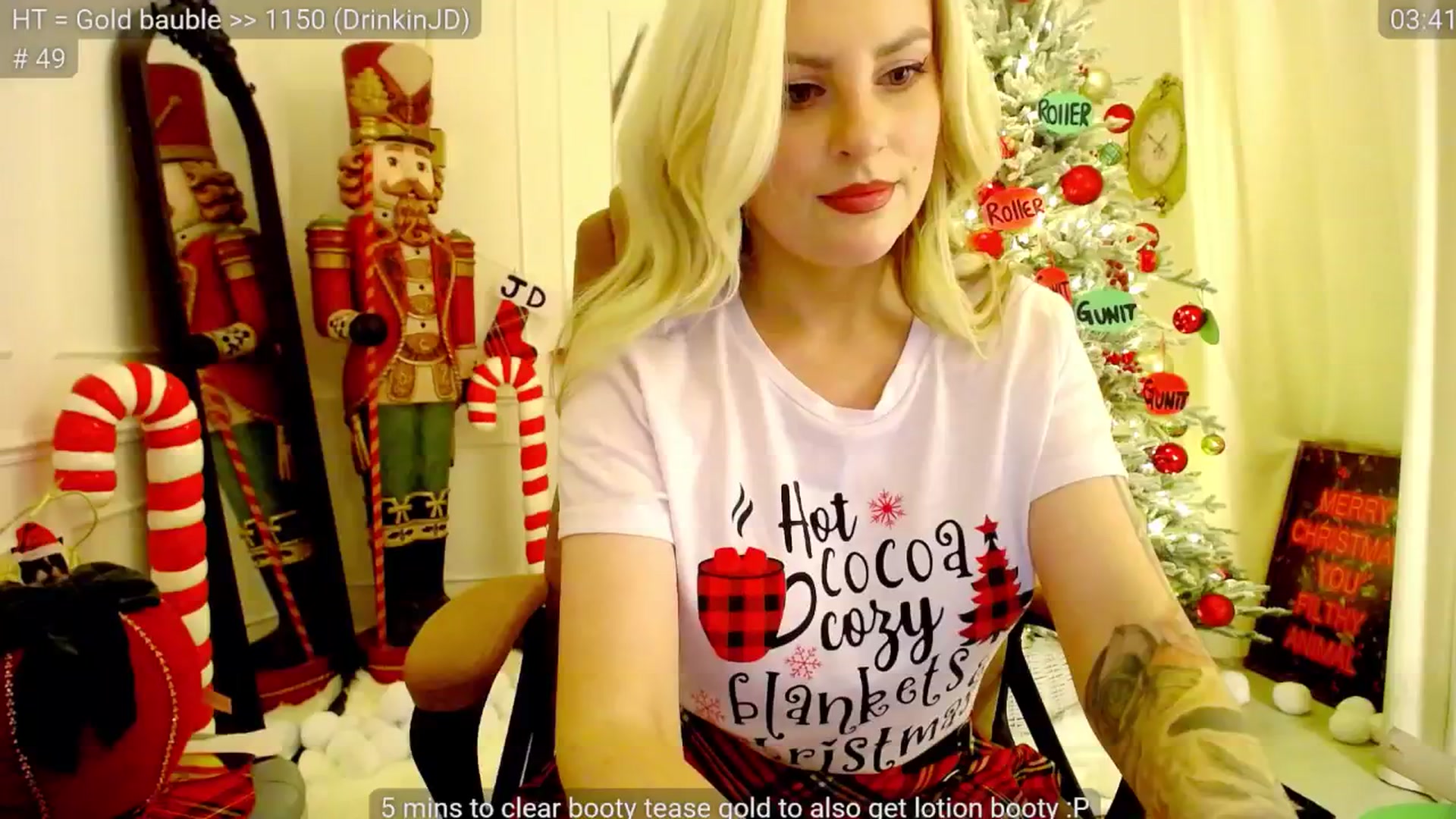 Gallery image thumbnail from JingleK3lls's myfreecams stream on, 12/03/2025, 03:13 image 13 of 20