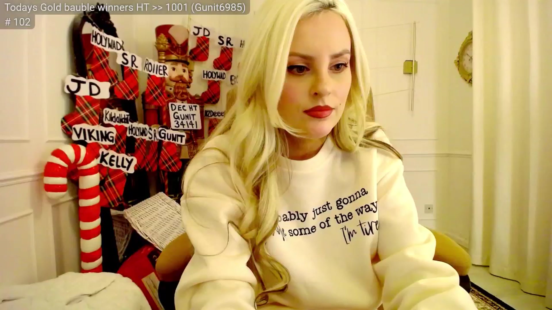 Gallery image thumbnail from JingleK3lls's myfreecams stream on, 12/21/2025, 04:25 image 17 of 20