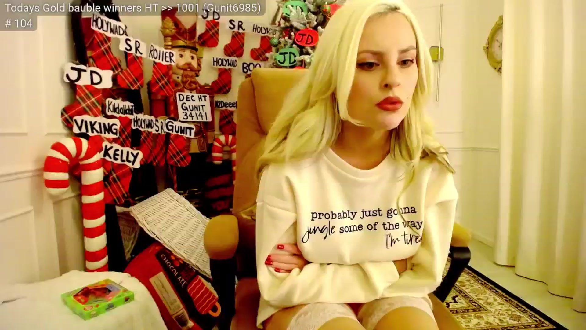 Gallery image thumbnail from JingleK3lls's myfreecams stream on, 12/21/2025, 04:25 image 5 of 20