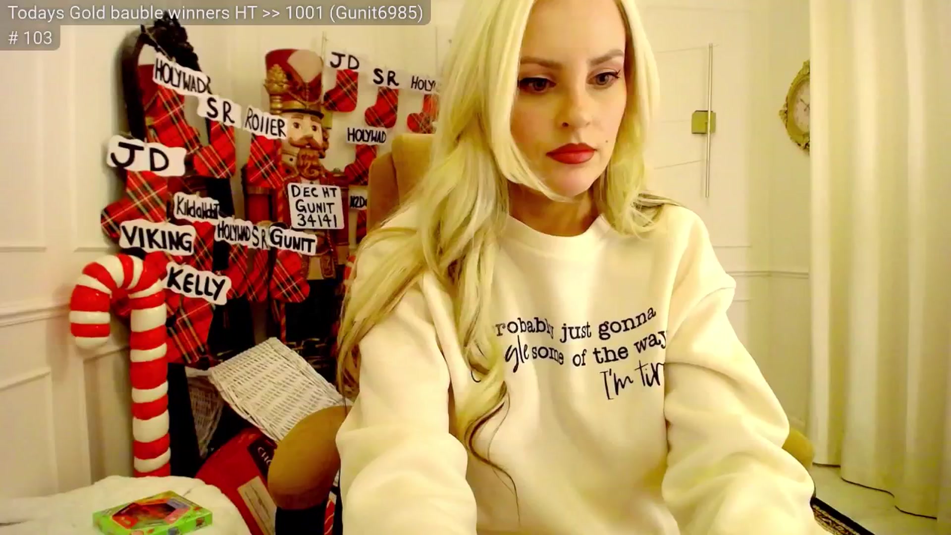 Gallery image thumbnail from JingleK3lls's myfreecams stream on, 12/21/2025, 04:25 image 13 of 20