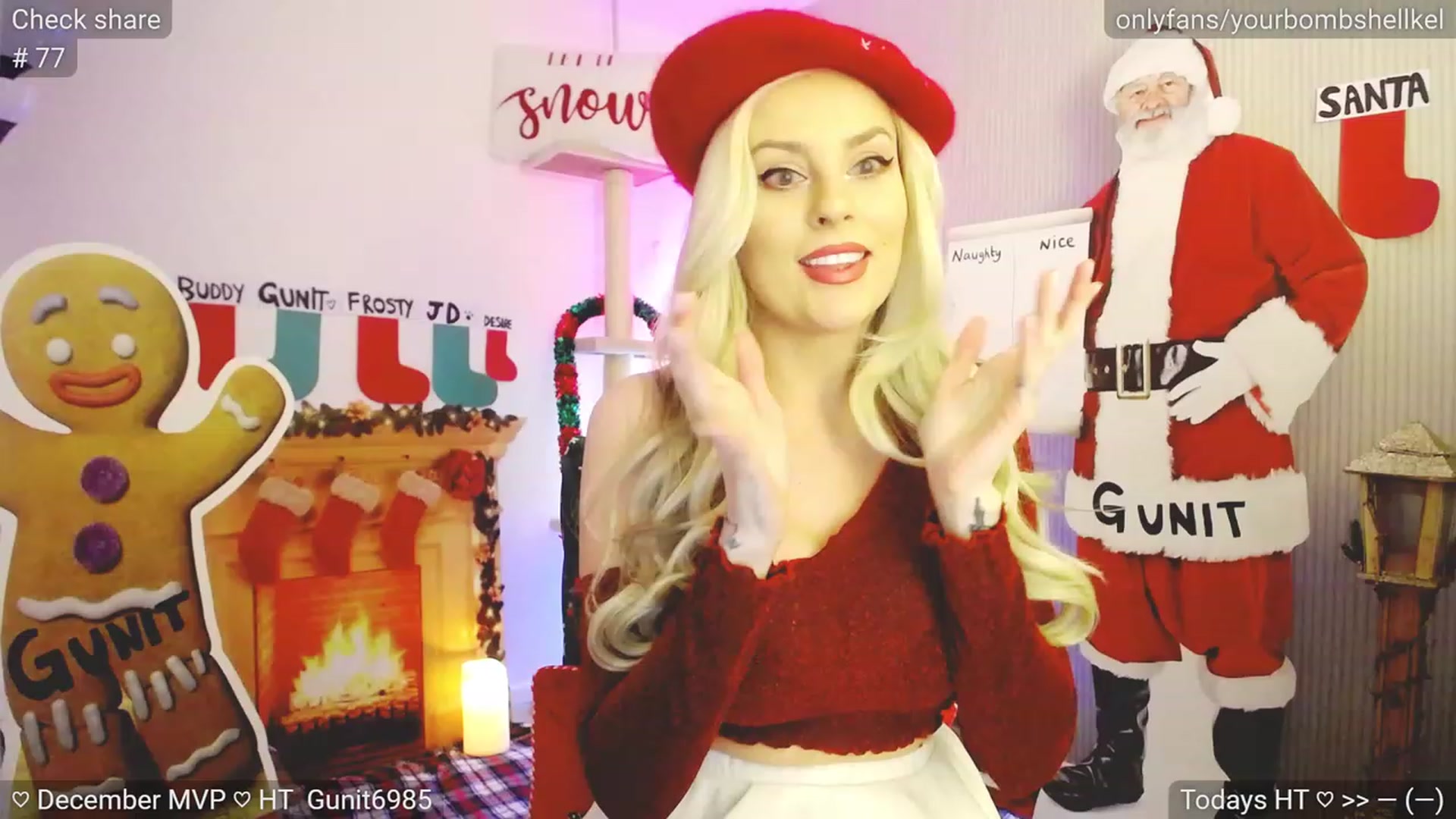 Gallery image thumbnail from JingleKells's myfreecams stream on, 12/03/2023, 21:46 image 3 of 20