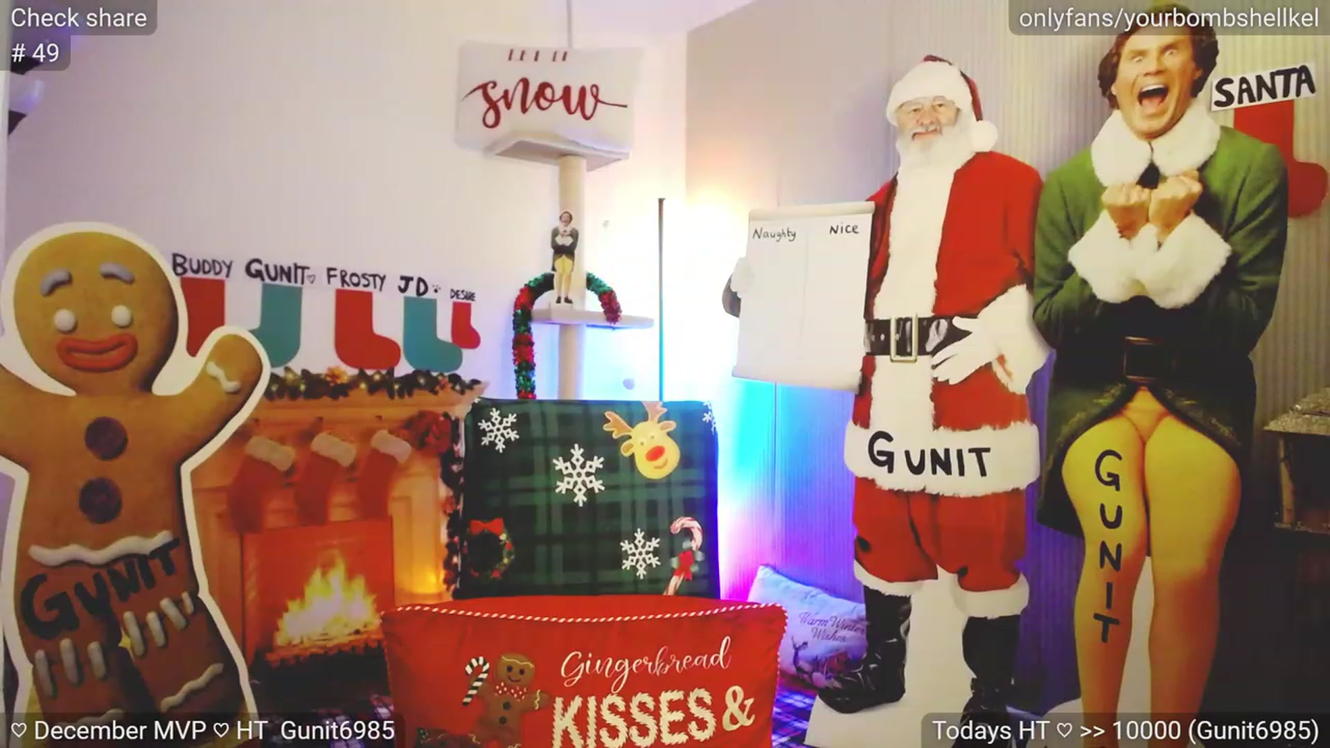 Gallery image thumbnail from JingleKells's myfreecams stream on, 12/03/2023, 23:25 image 18 of 20
