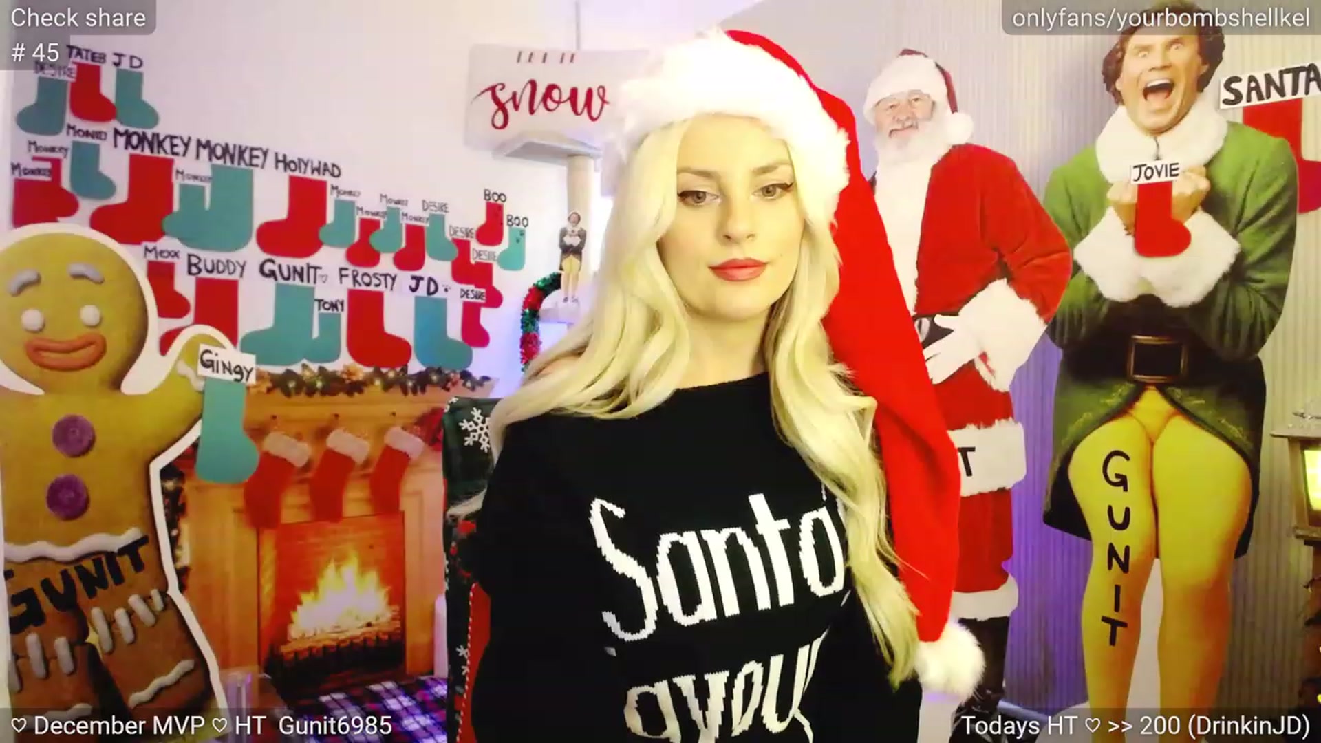 Gallery image thumbnail from JingleKells's myfreecams stream on, 12/06/2023, 23:42 image 13 of 20