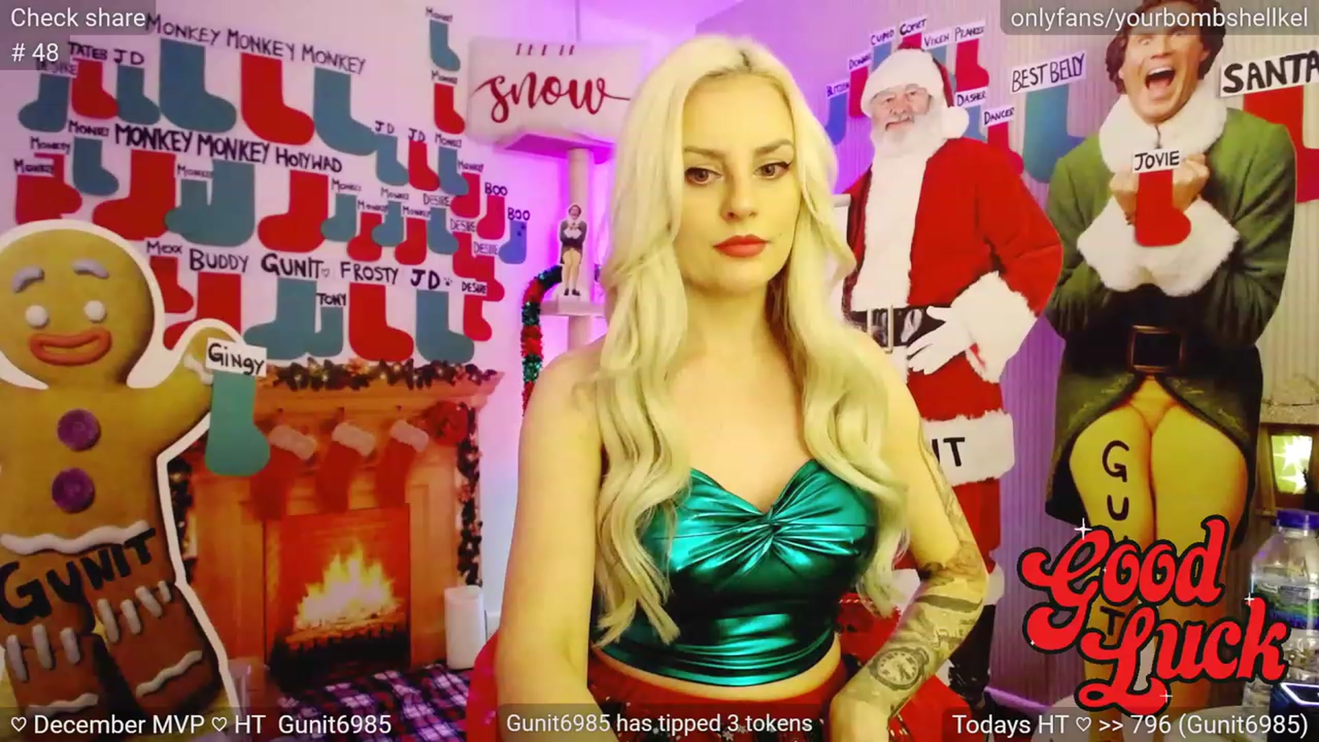 Gallery image thumbnail from JingleKells's myfreecams stream on, 12/09/2023, 24:11 image 8 of 20