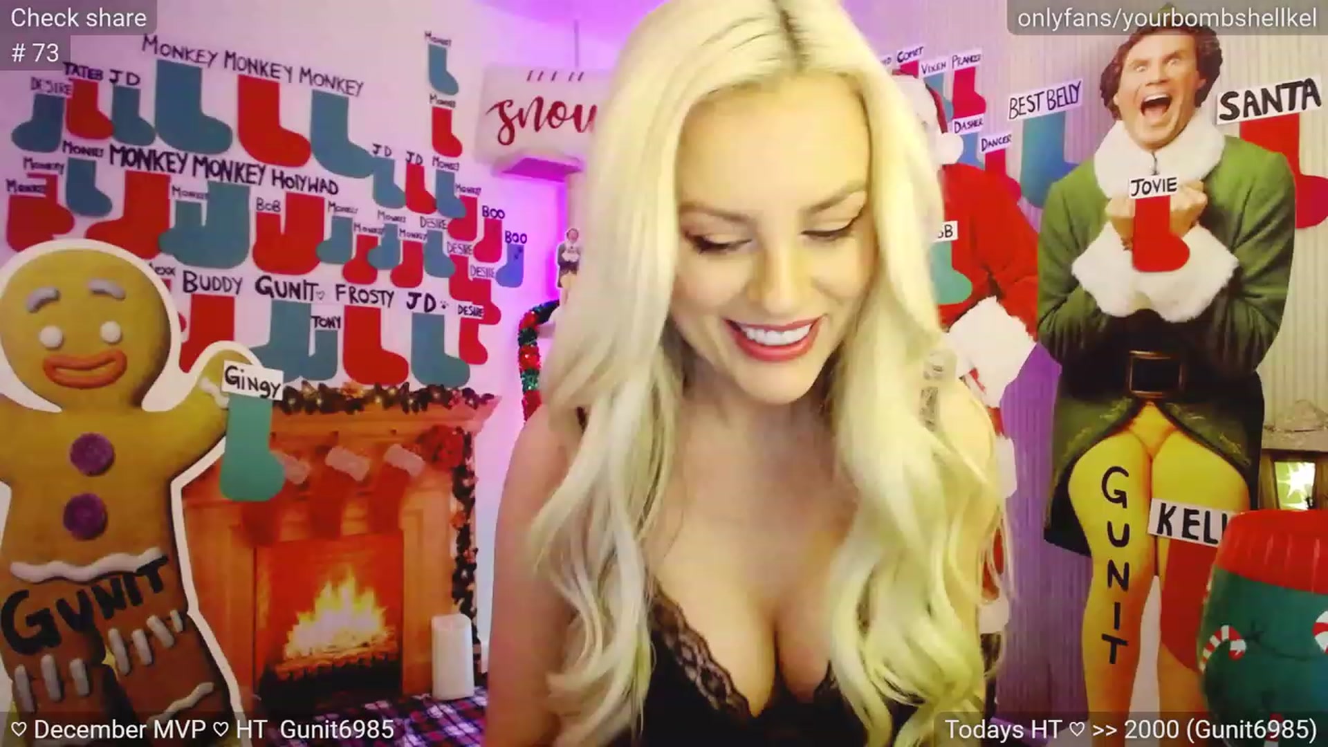 Gallery image thumbnail from JingleKells's myfreecams stream on, 12/11/2023, 24:38 image 15 of 20