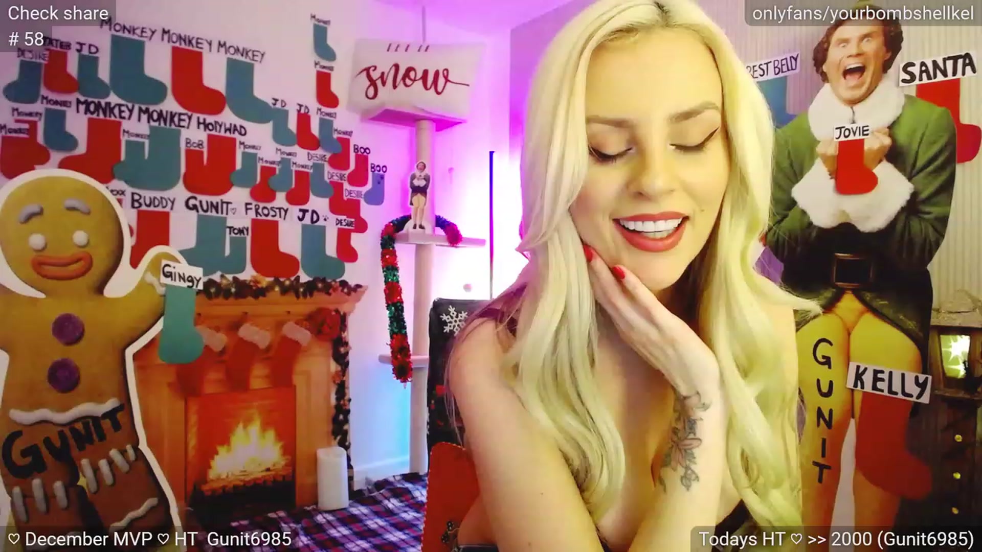 Gallery image thumbnail from JingleKells's myfreecams stream on, 12/11/2023, 03:49 image 11 of 20