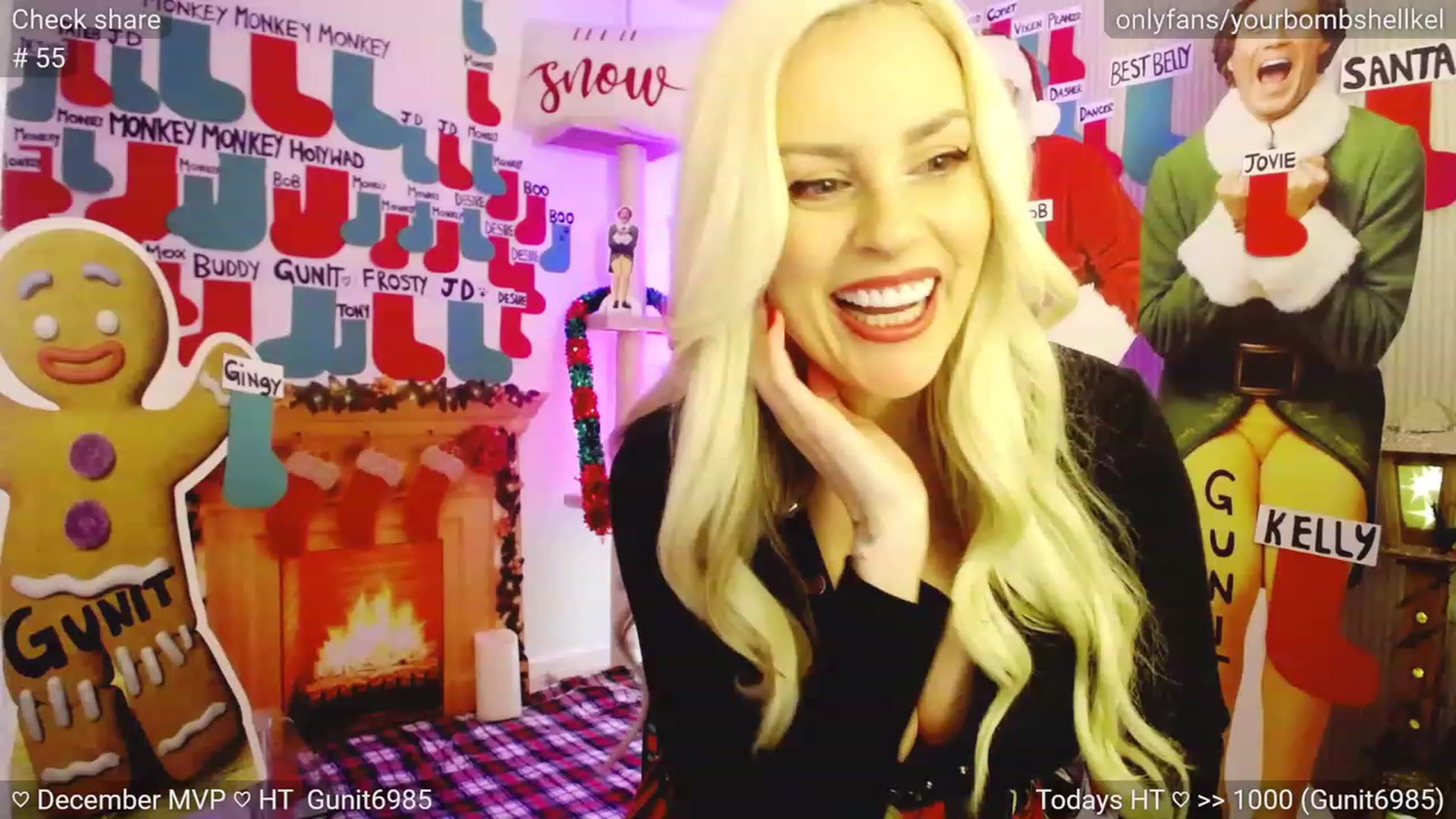 Gallery image thumbnail from JingleKells's myfreecams stream on, 12/12/2023, 02:39 image 2 of 20