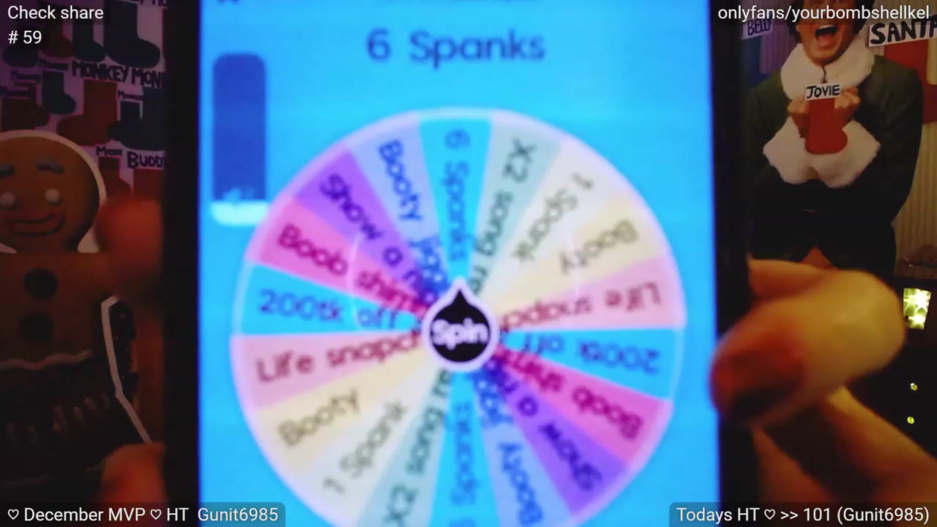 Gallery image thumbnail from JingleKells's myfreecams stream on, 12/12/2023, 22:47 image 5 of 20