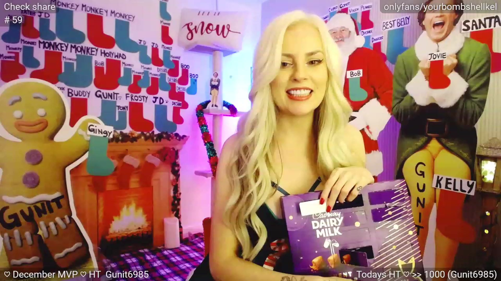 Gallery image thumbnail from JingleKells's myfreecams stream on, 12/13/2023, 24:32 image 9 of 20