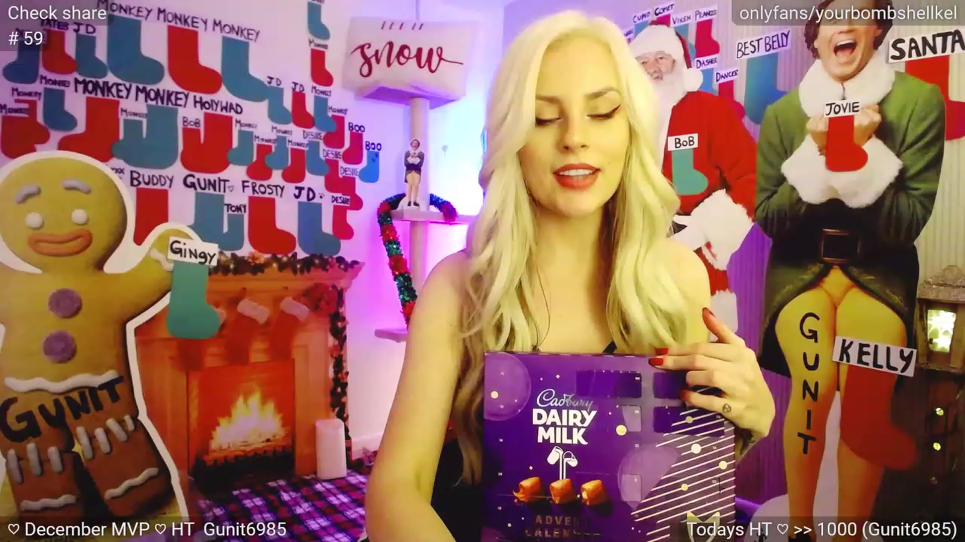 Gallery image thumbnail from JingleKells's myfreecams stream on, 12/13/2023, 24:32 image 8 of 20