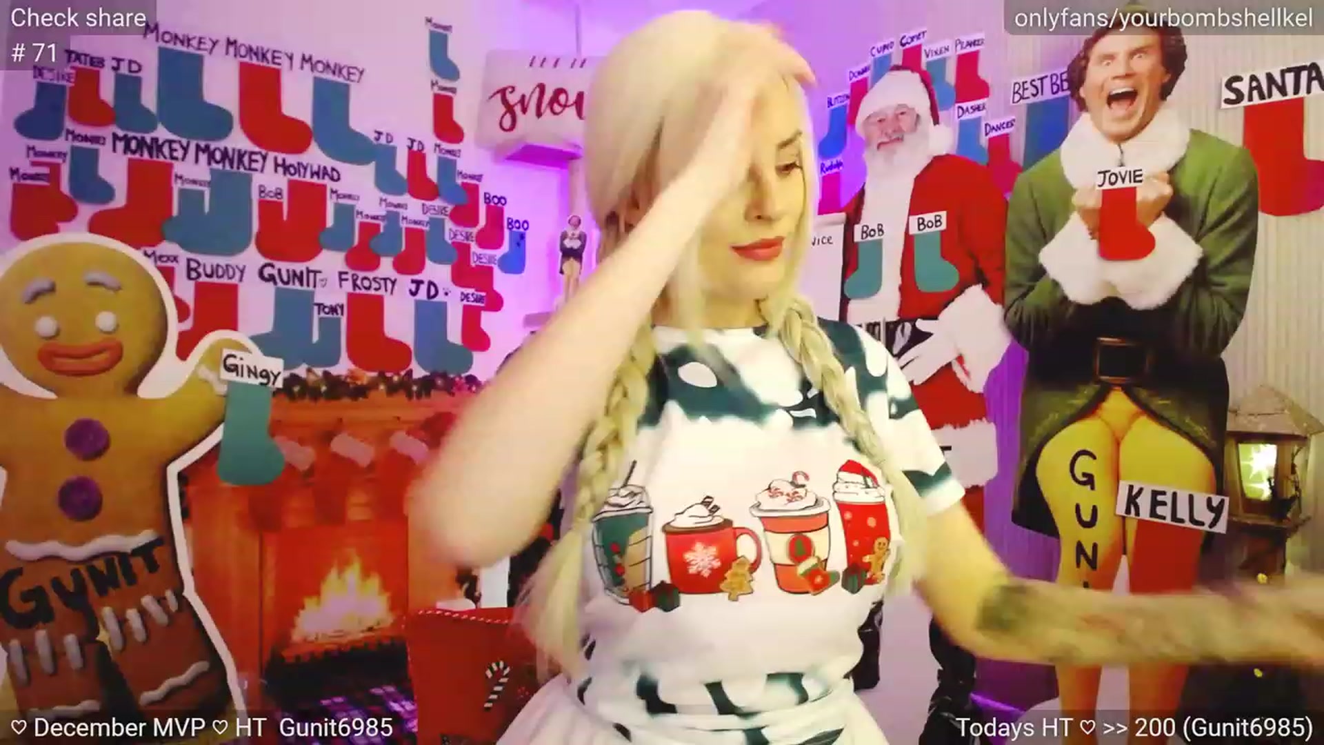 Gallery image thumbnail from JingleKells's myfreecams stream on, 12/14/2023, 22:04 image 5 of 20