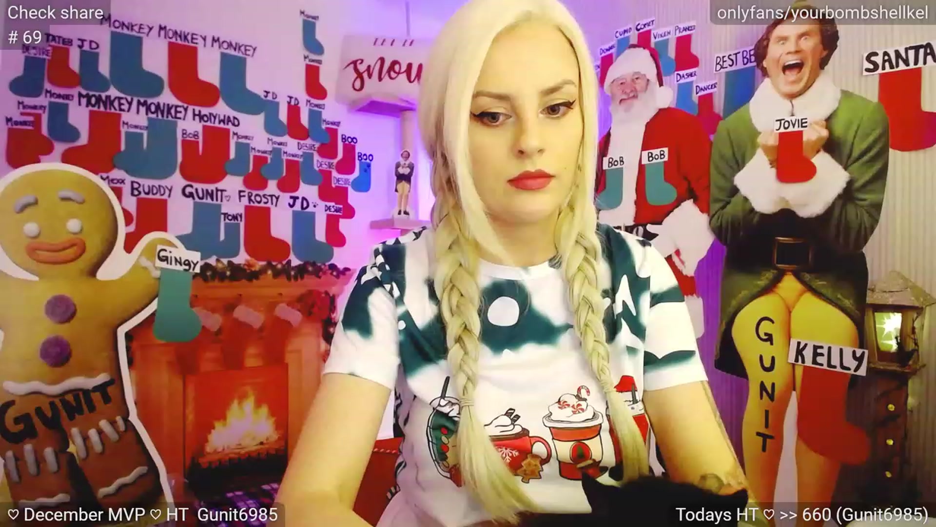 Gallery image thumbnail from JingleKells's myfreecams stream on, 12/15/2023, 24:10 image 4 of 20