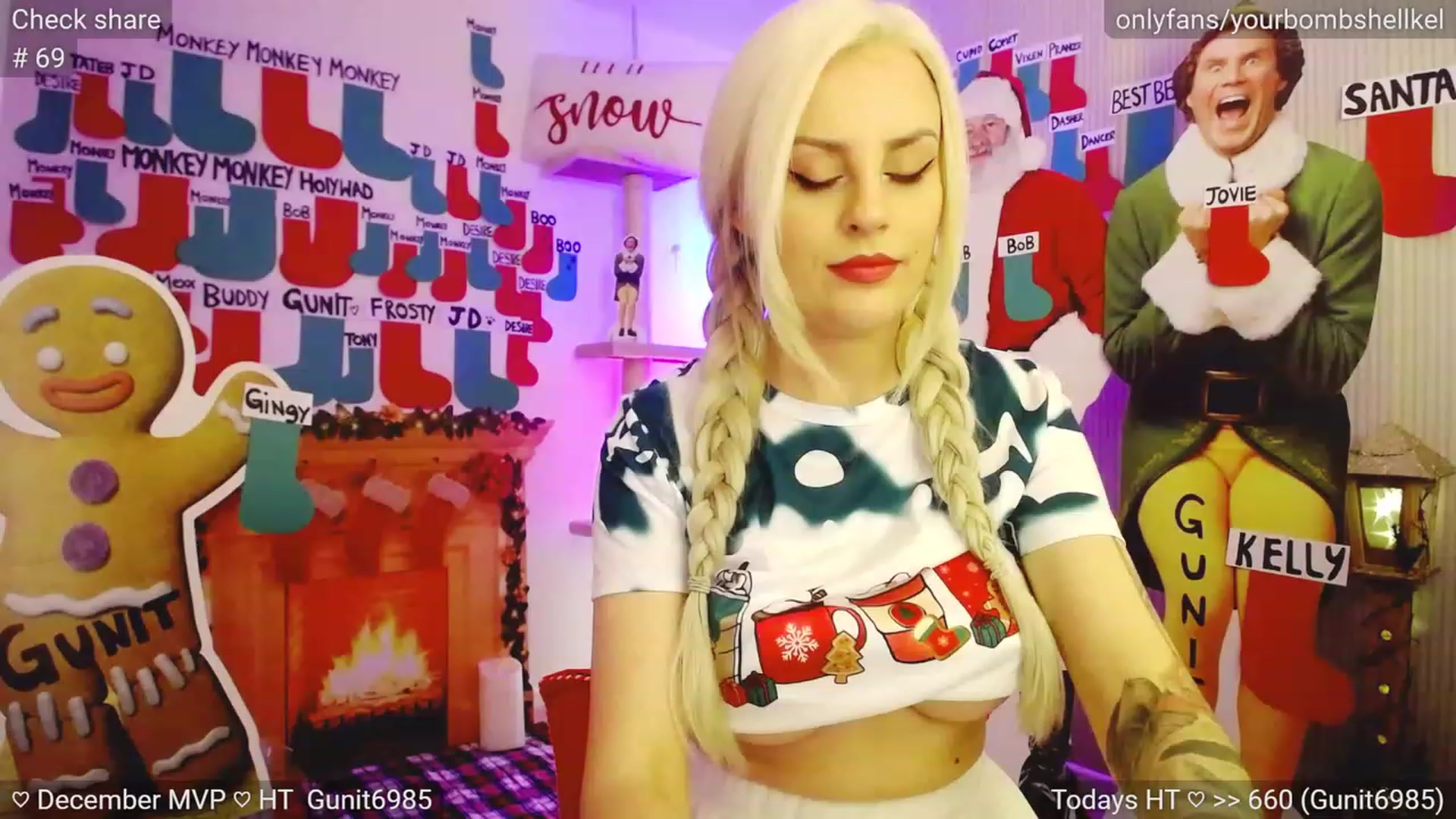 Gallery image thumbnail from JingleKells's myfreecams stream on, 12/15/2023, 24:10 image 11 of 20