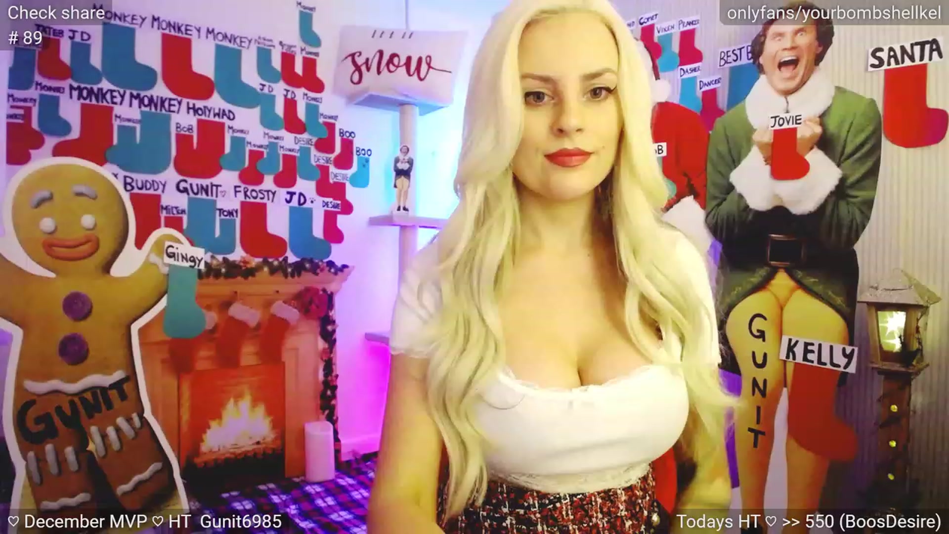 Gallery image thumbnail from JingleKells's myfreecams stream on, 12/17/2023, 24:22 image 14 of 20