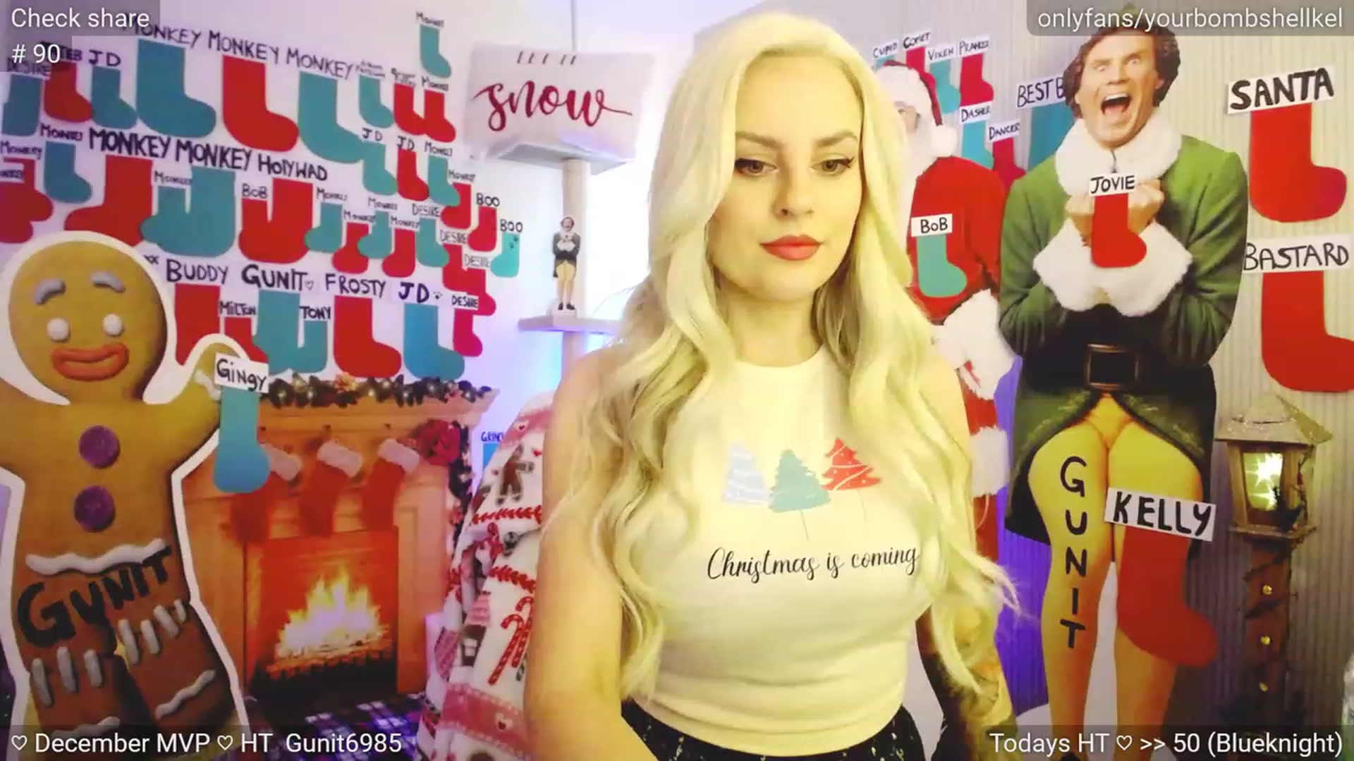 Gallery image thumbnail from JingleKells's myfreecams stream on, 12/19/2023, 23:07 image 11 of 20