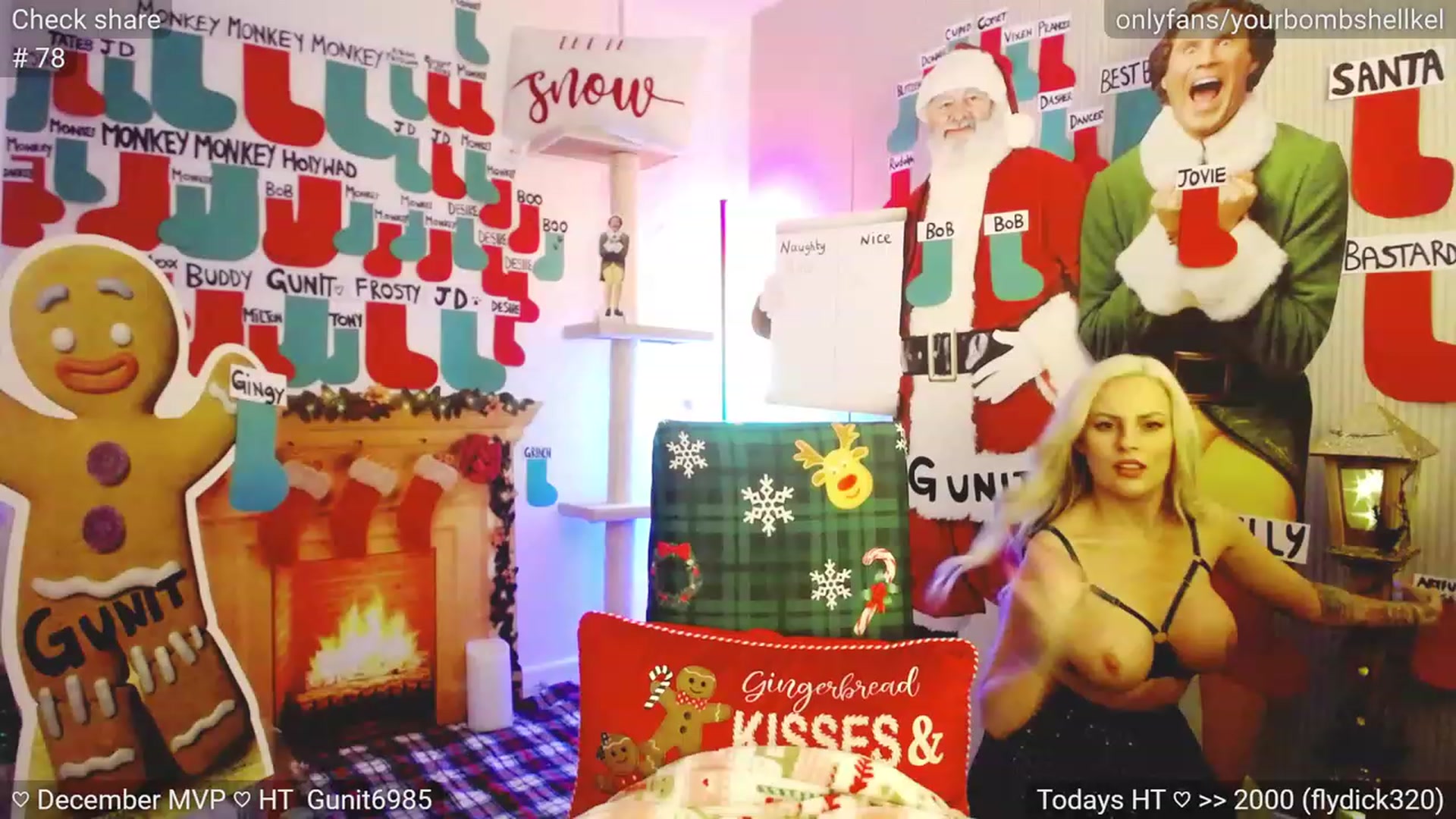 Gallery image thumbnail from JingleKells's myfreecams stream on, 12/20/2023, 02:43 image 20 of 20