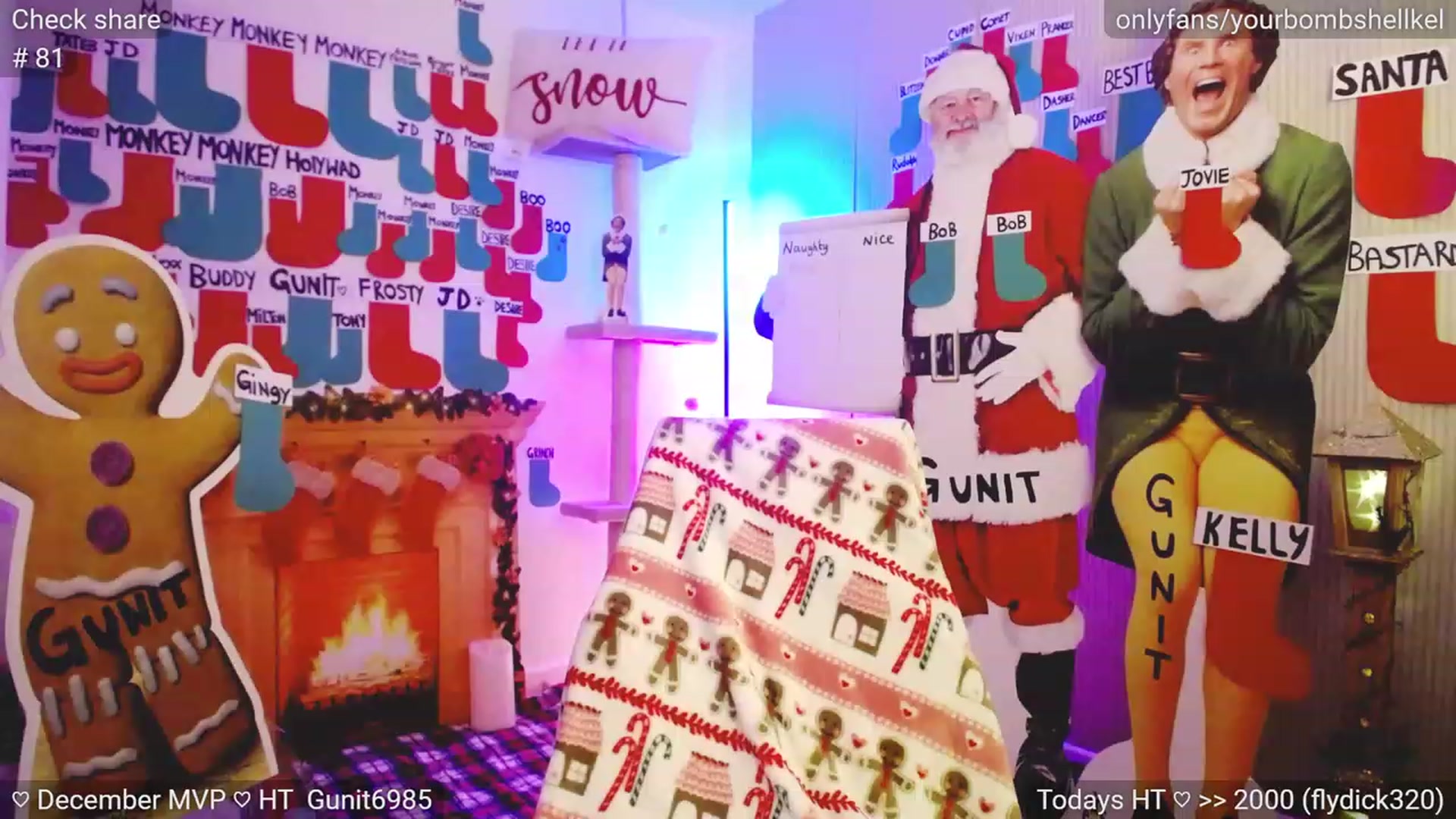Gallery image thumbnail from JingleKells's myfreecams stream on, 12/20/2023, 02:58 image 15 of 20