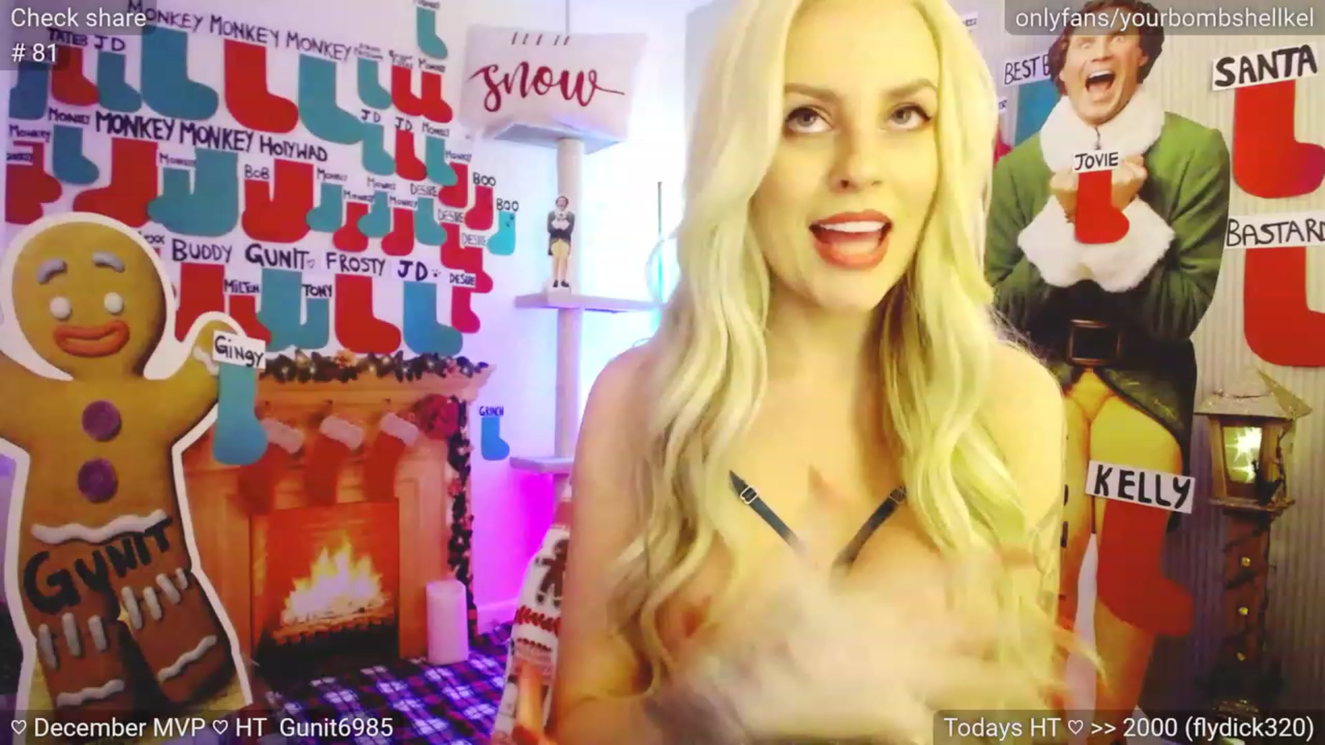 Gallery image thumbnail from JingleKells's myfreecams stream on, 12/20/2023, 02:58 image 14 of 20